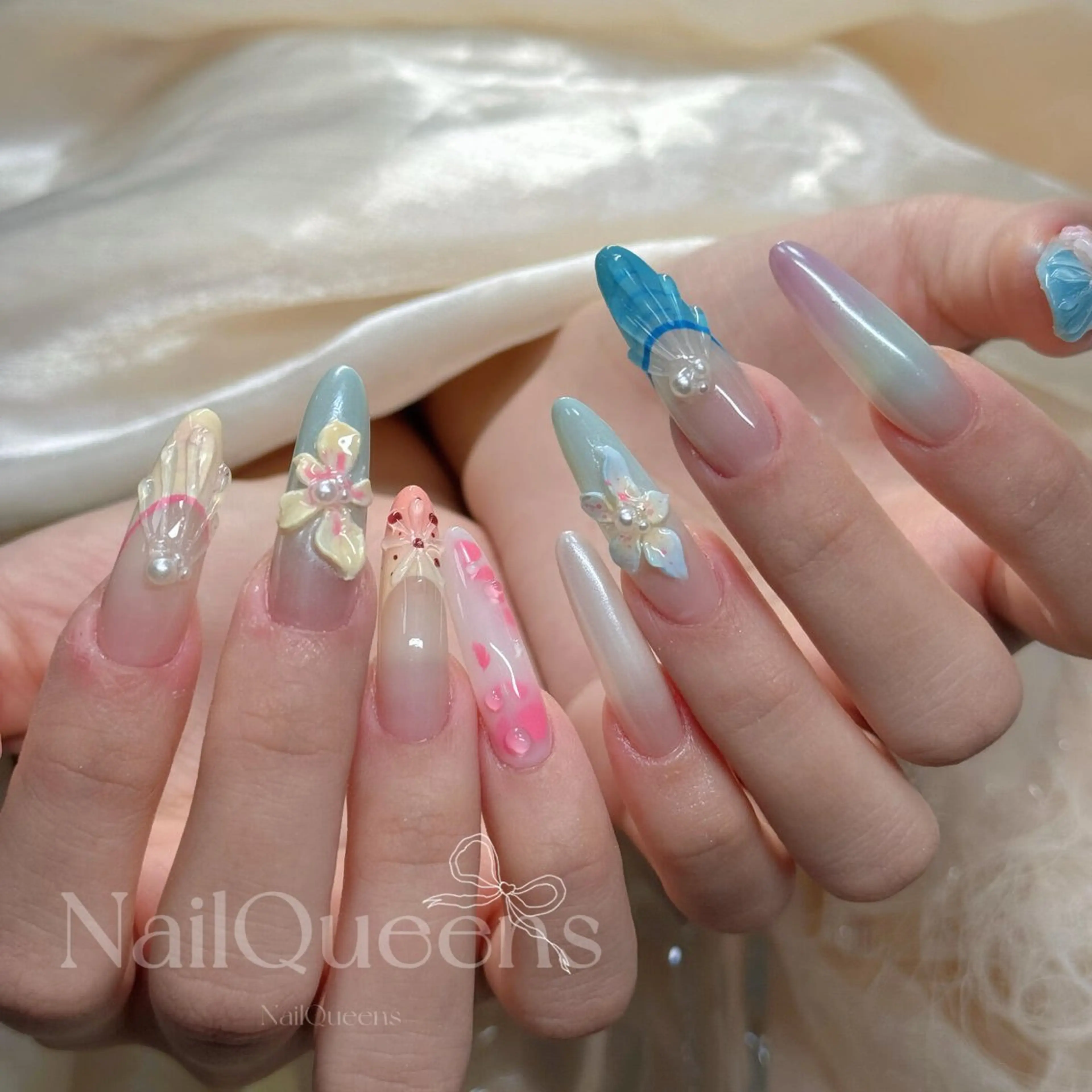 ネイル ハンドネイル ネイル👑クイーンズ NailQueensのネイルデザイン