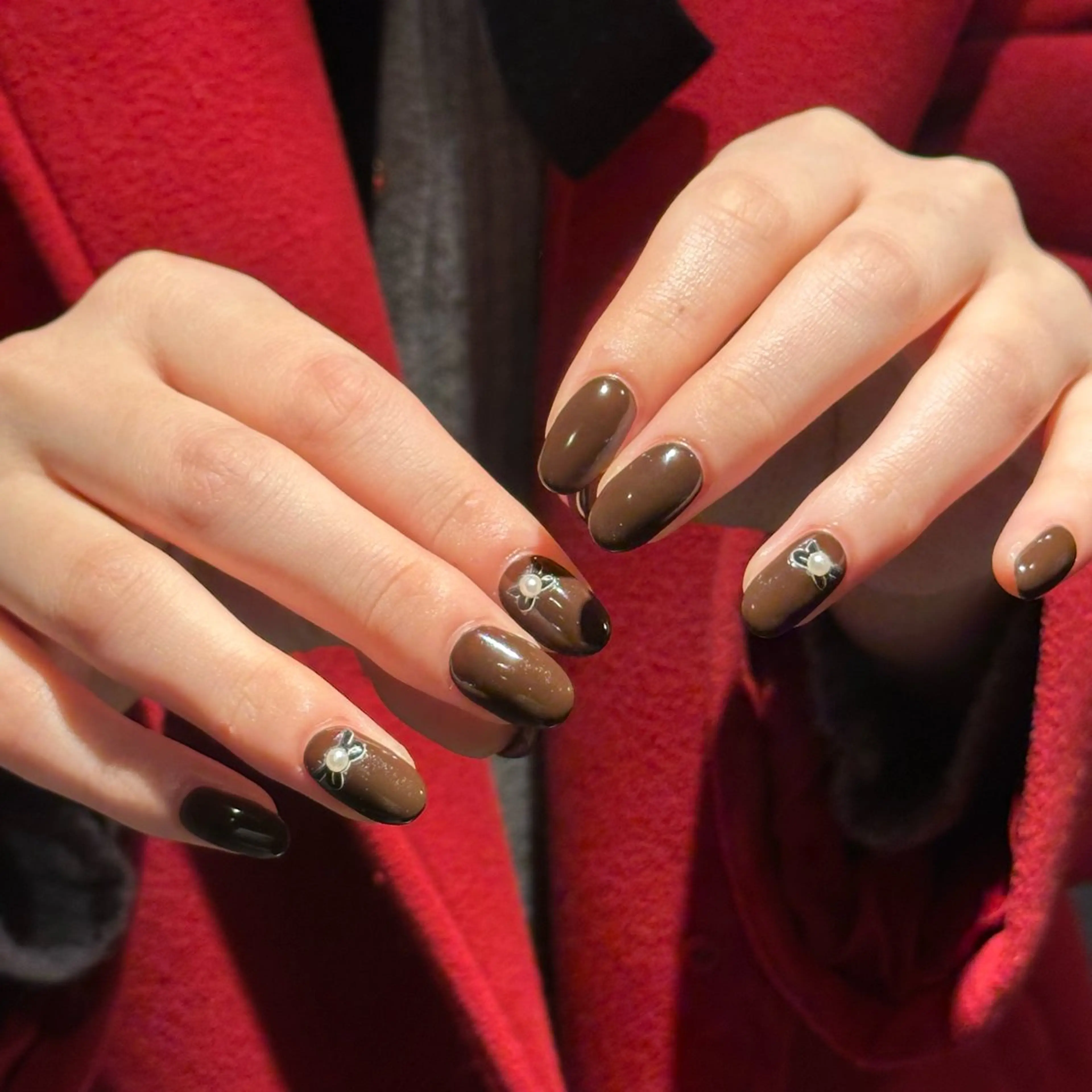 ネイル ワンカラーネイル Lanié yokokawaのネイルデザイン