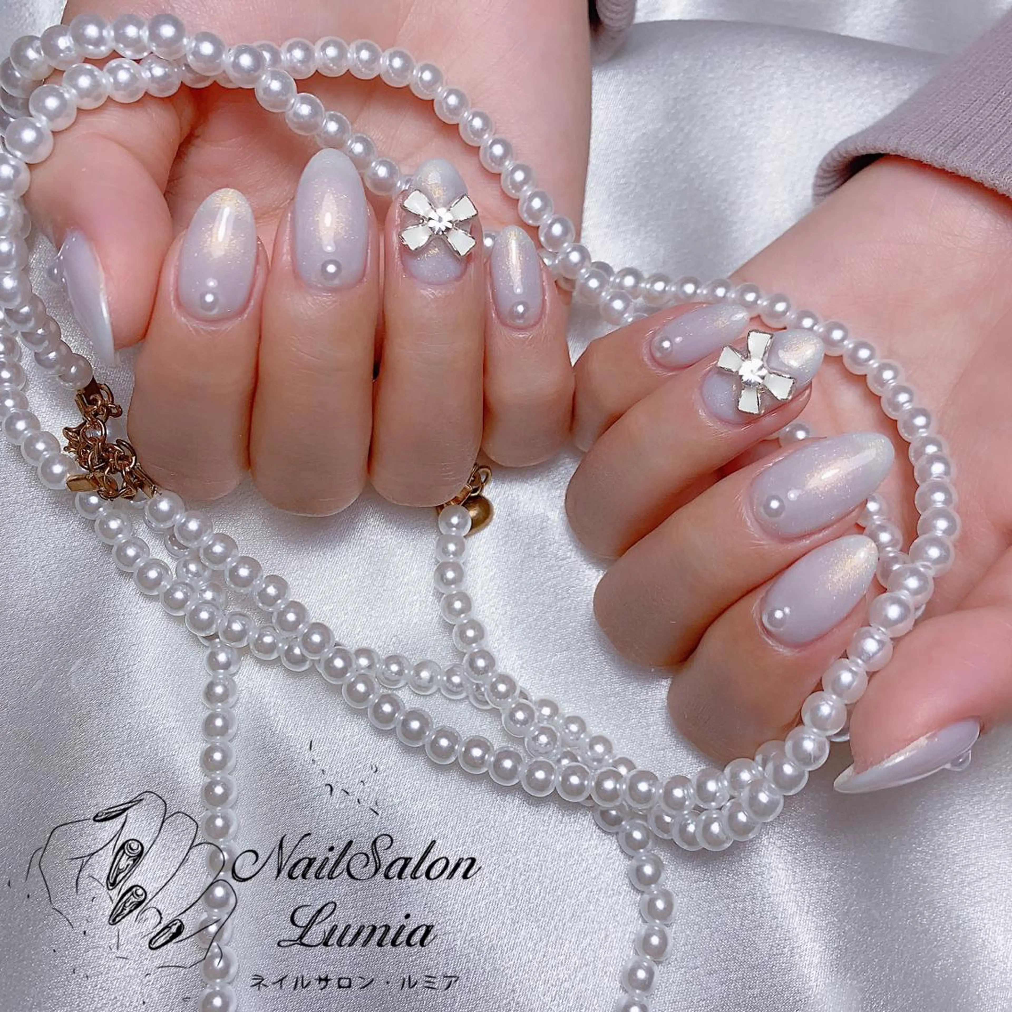 ネイル ハンドネイル ネイルサロン ルミア Lumia 店長のネイルデザイン