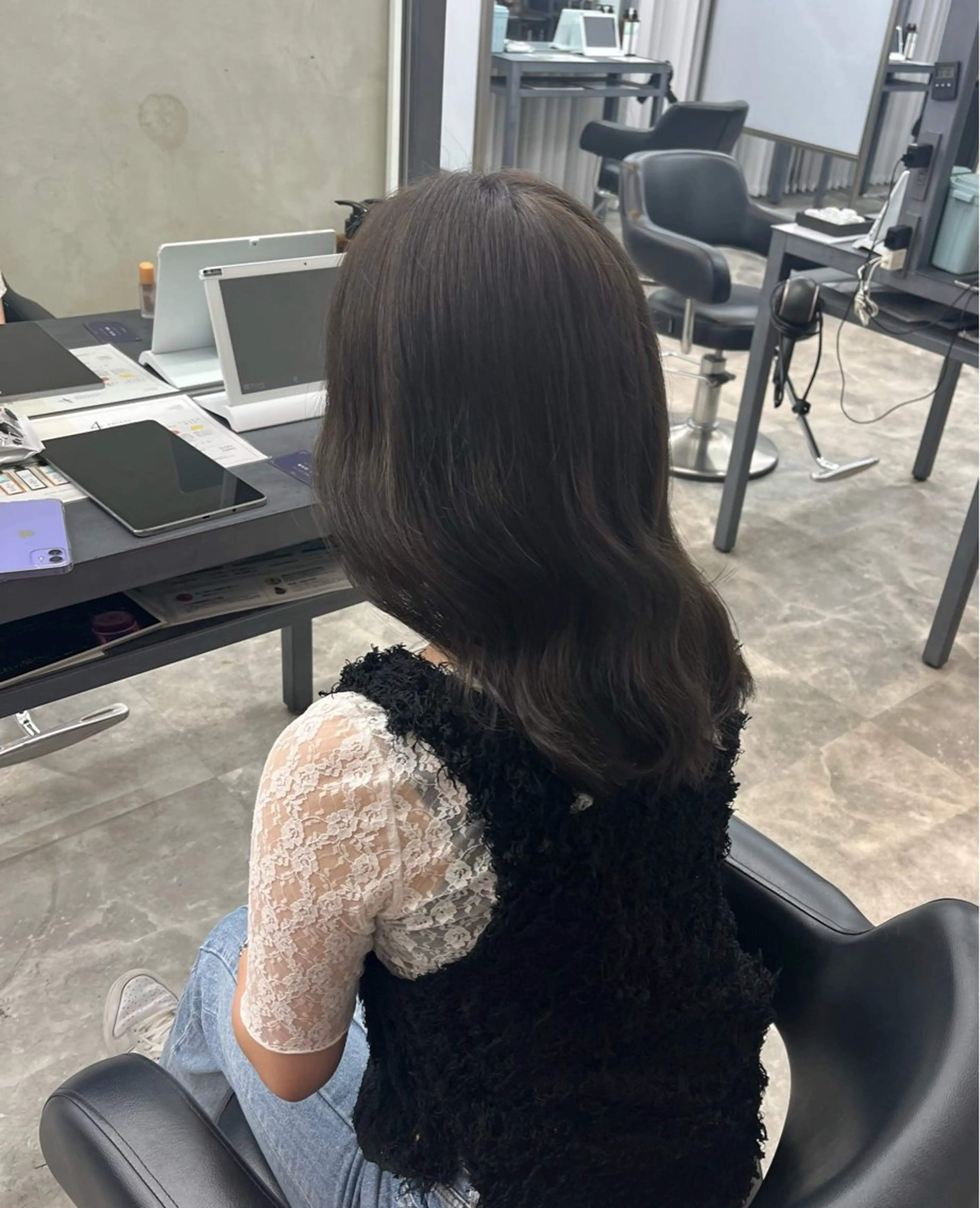 セミロング 帆乃華🐰ྀི🎀 カットモデル募集🌟のヘアスタイル