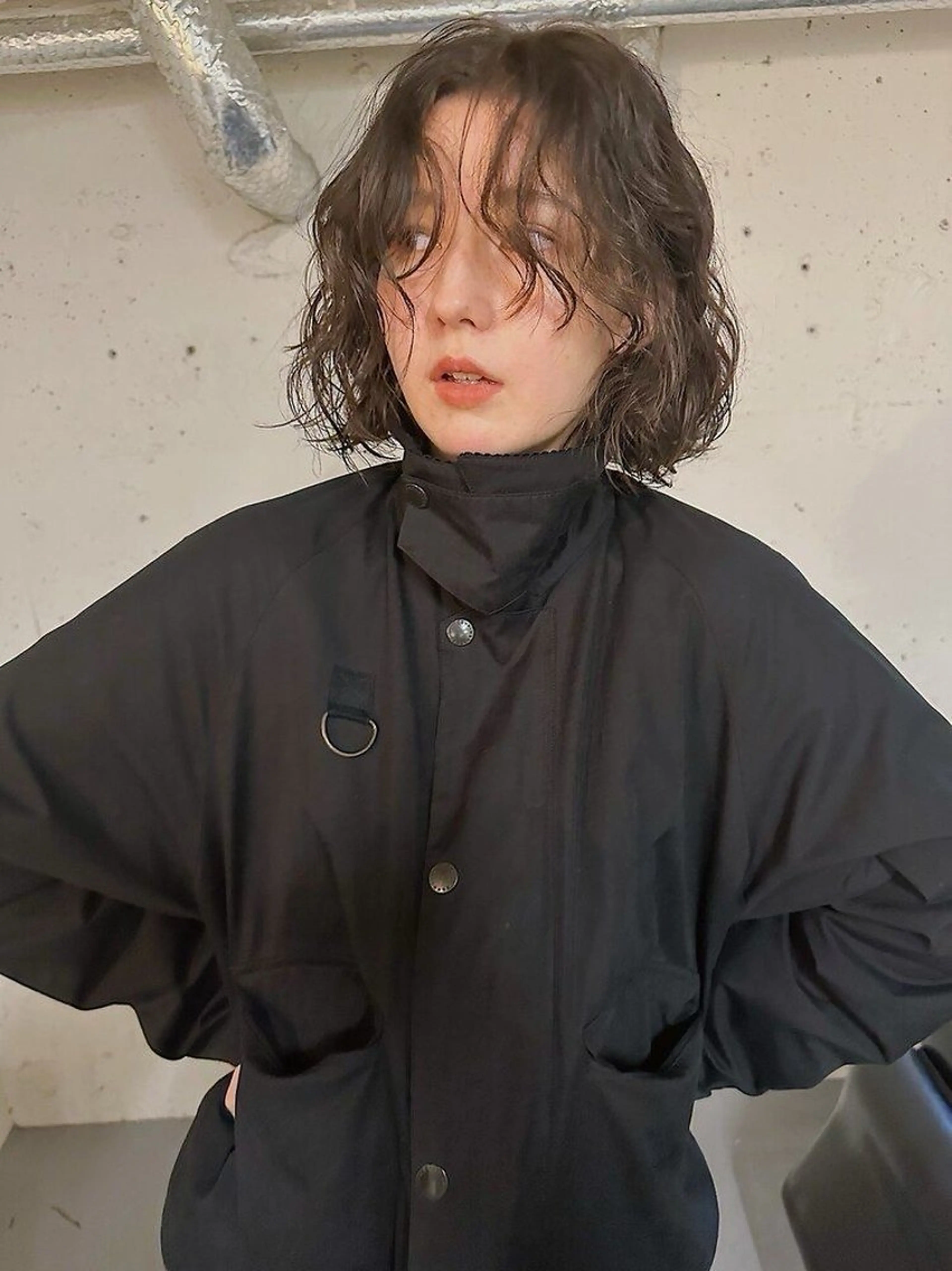 カット+デザインパーマ+カラー(ボブパーマ、パーマ、ショートパーマ)の写真