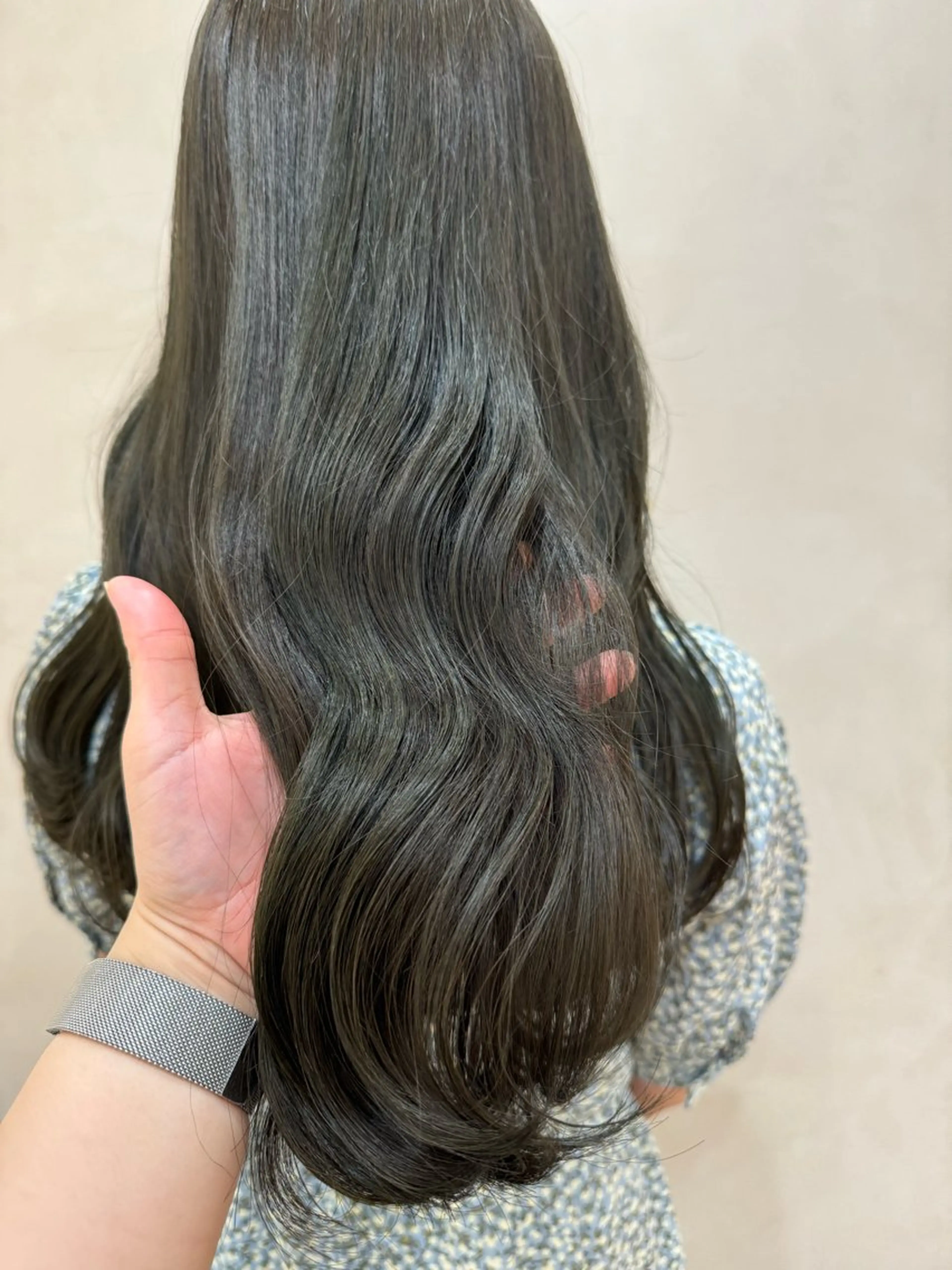 ロング カラー ブリーチ ダブルカラー ブリーチなしカラー 矢場町/ダブルカラー /レイヤー/アリサのヘアスタイル