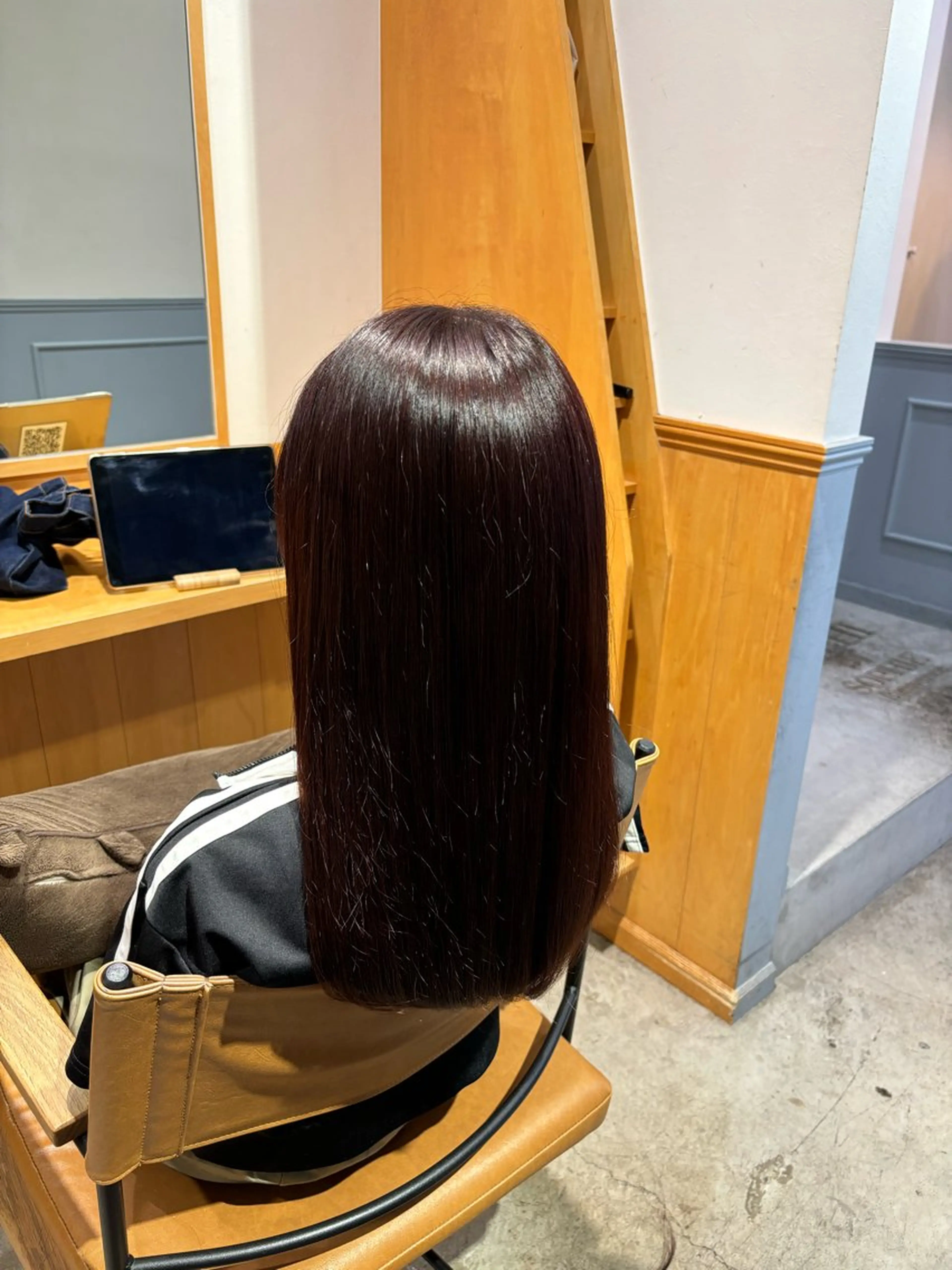 セミロング カット ヘアカラー トリートメント 【Amphi Tokyo】宮原のヘアスタイル