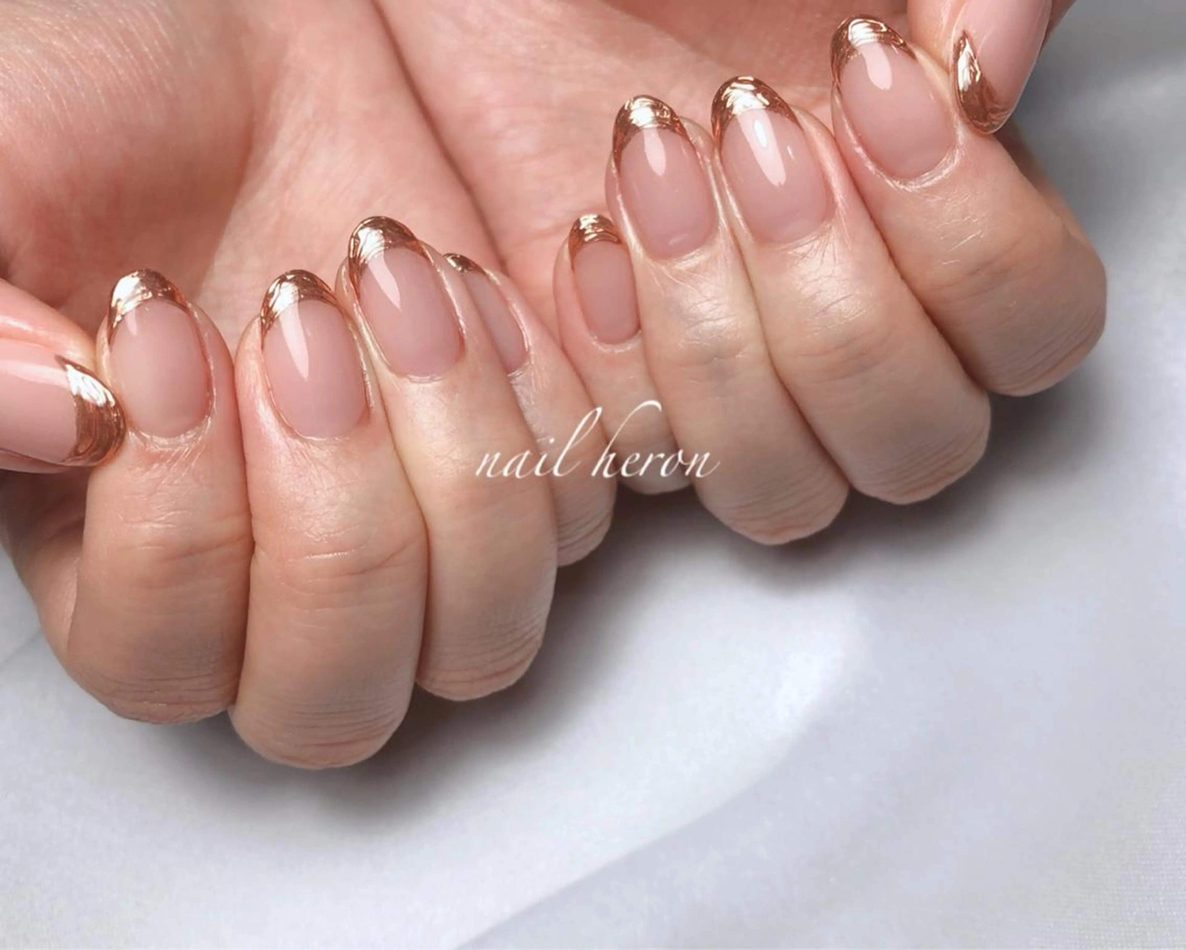 ネイル ミラーネイル ハンドネイル nail heron所属・saki_ nail heronのその他イメージ