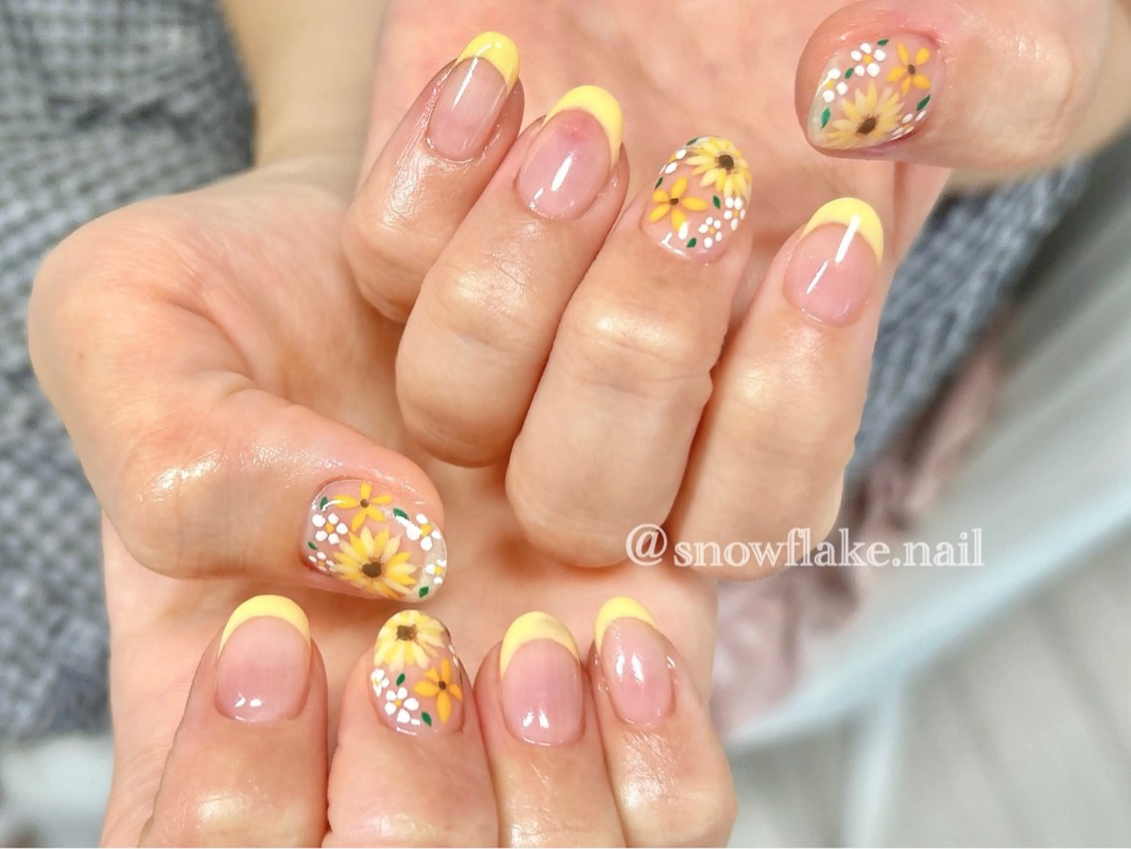 ネイル Snow flake 🫧YUKIのネイルデザイン
