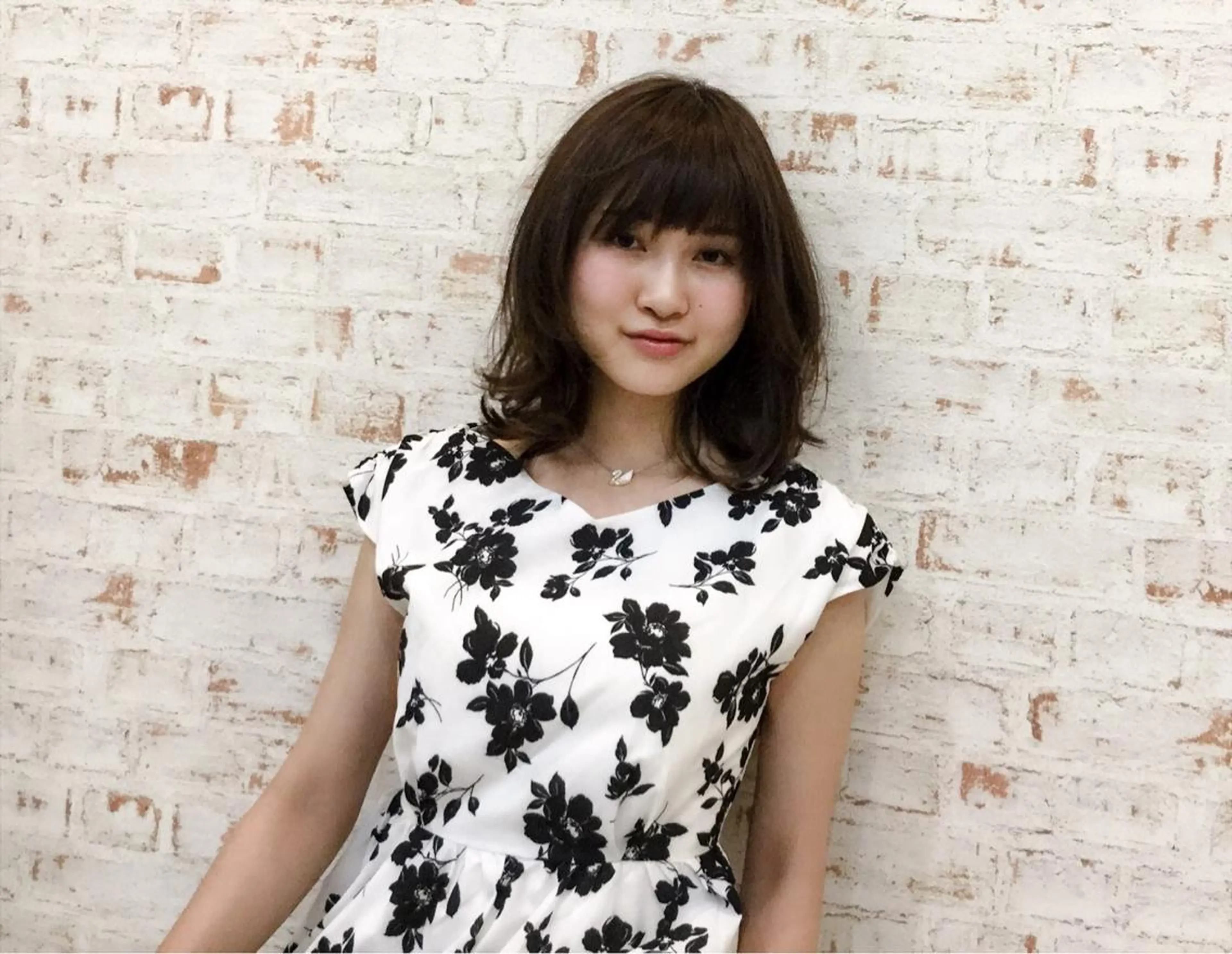 ミディアム カラー KAIzen. tomoのヘアスタイル