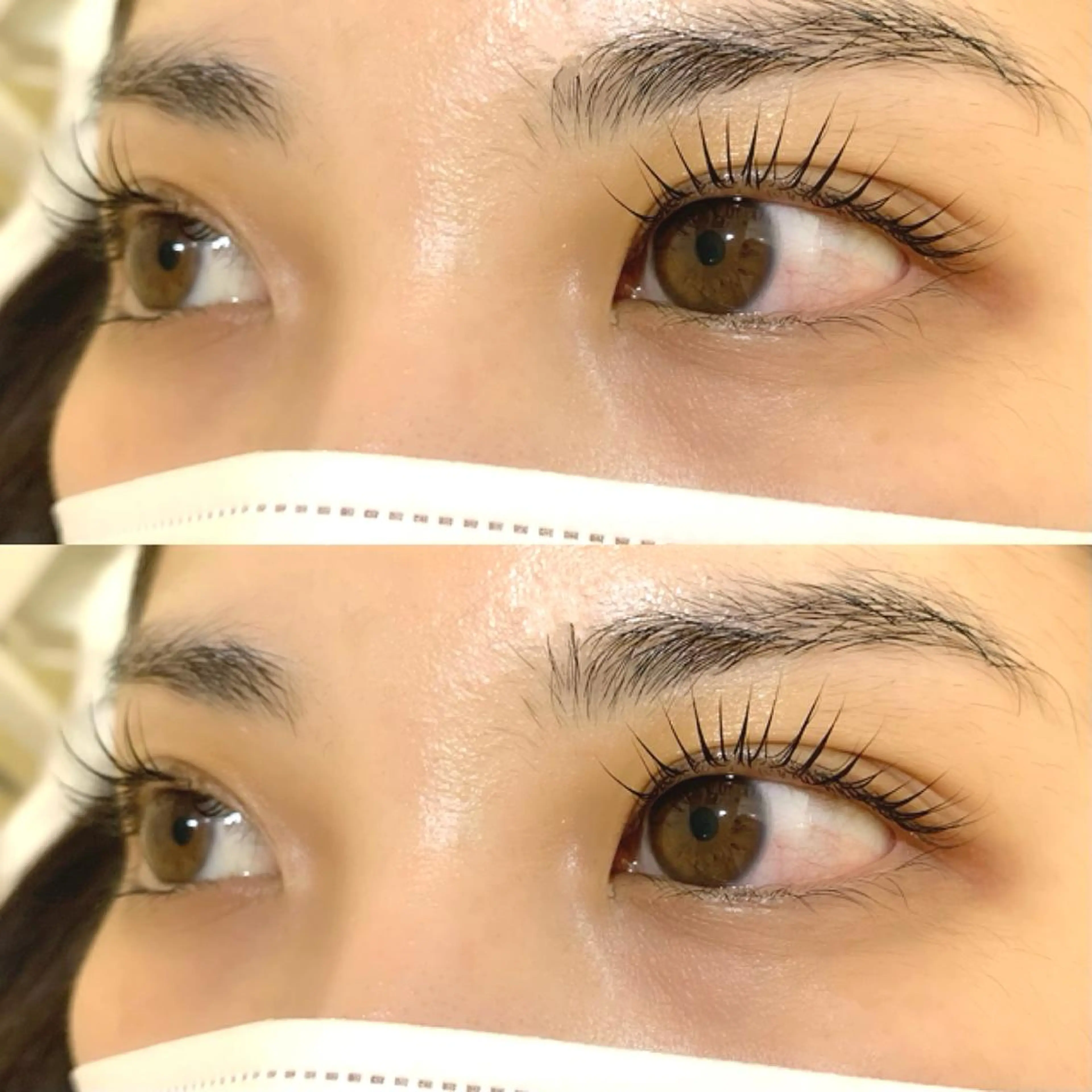 マツエク・マツパ パリジェンヌラッシュリフト まつげパーマ マツパ 萌花　moeka /韓国/レイヤーのヘアスタイル