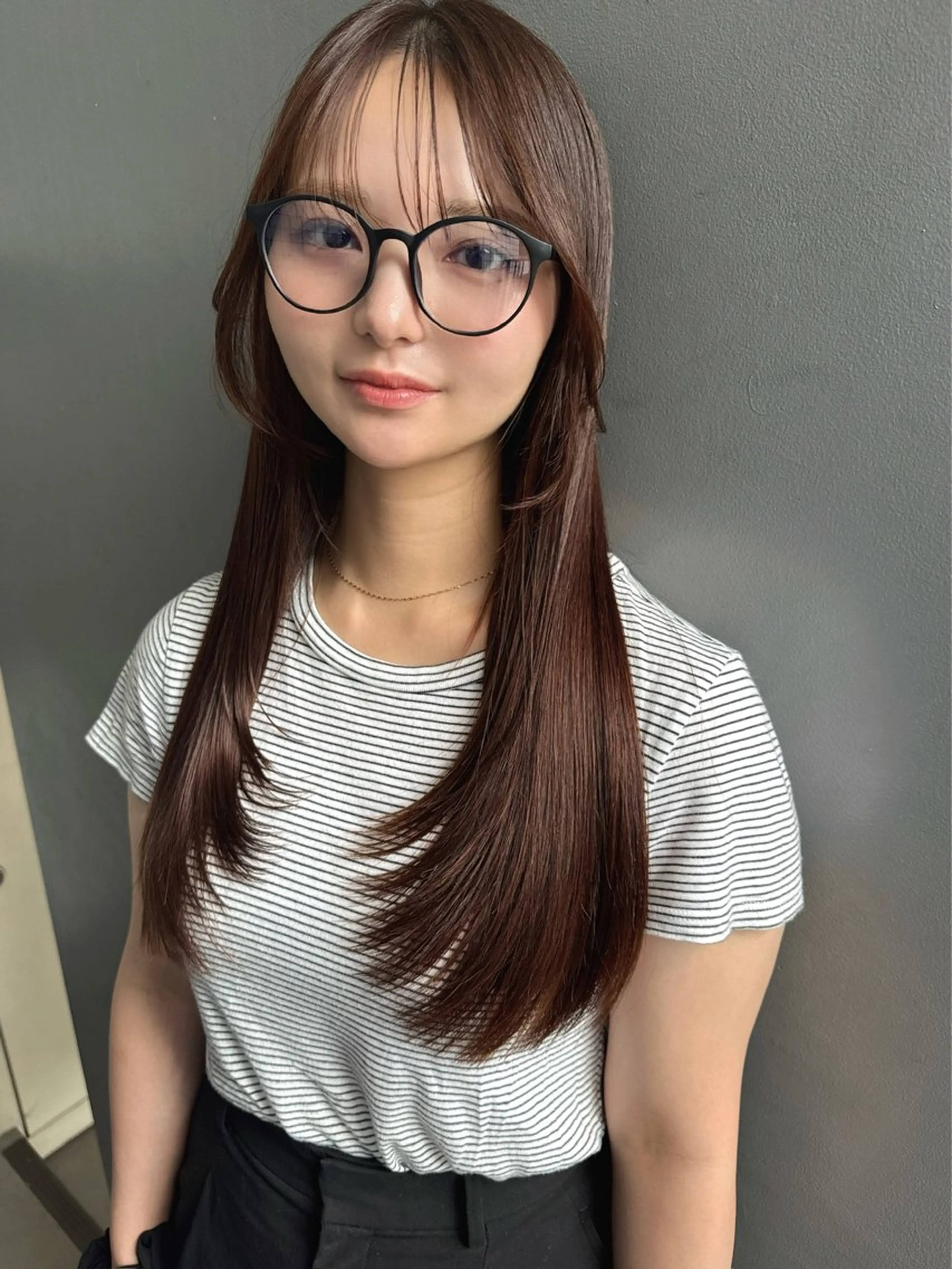 ✨✨前髪カット➕艶カラー✨✨の写真