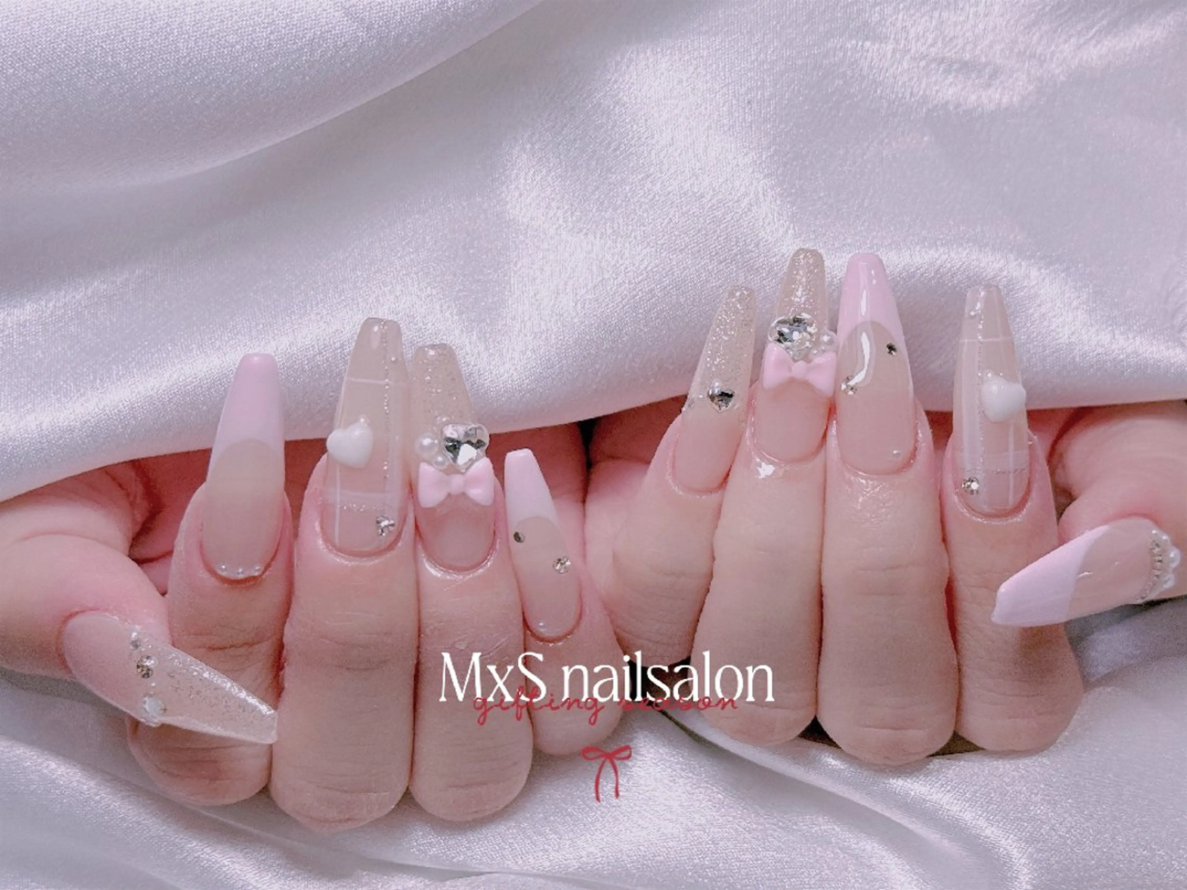 ネイル ハンドネイル MxS Nail 【長さだし/フィルイン/マグネット/ワンホンネイル/韓国ネイル/パラジェル】所属・M×S Nail みなのネイルデザイン