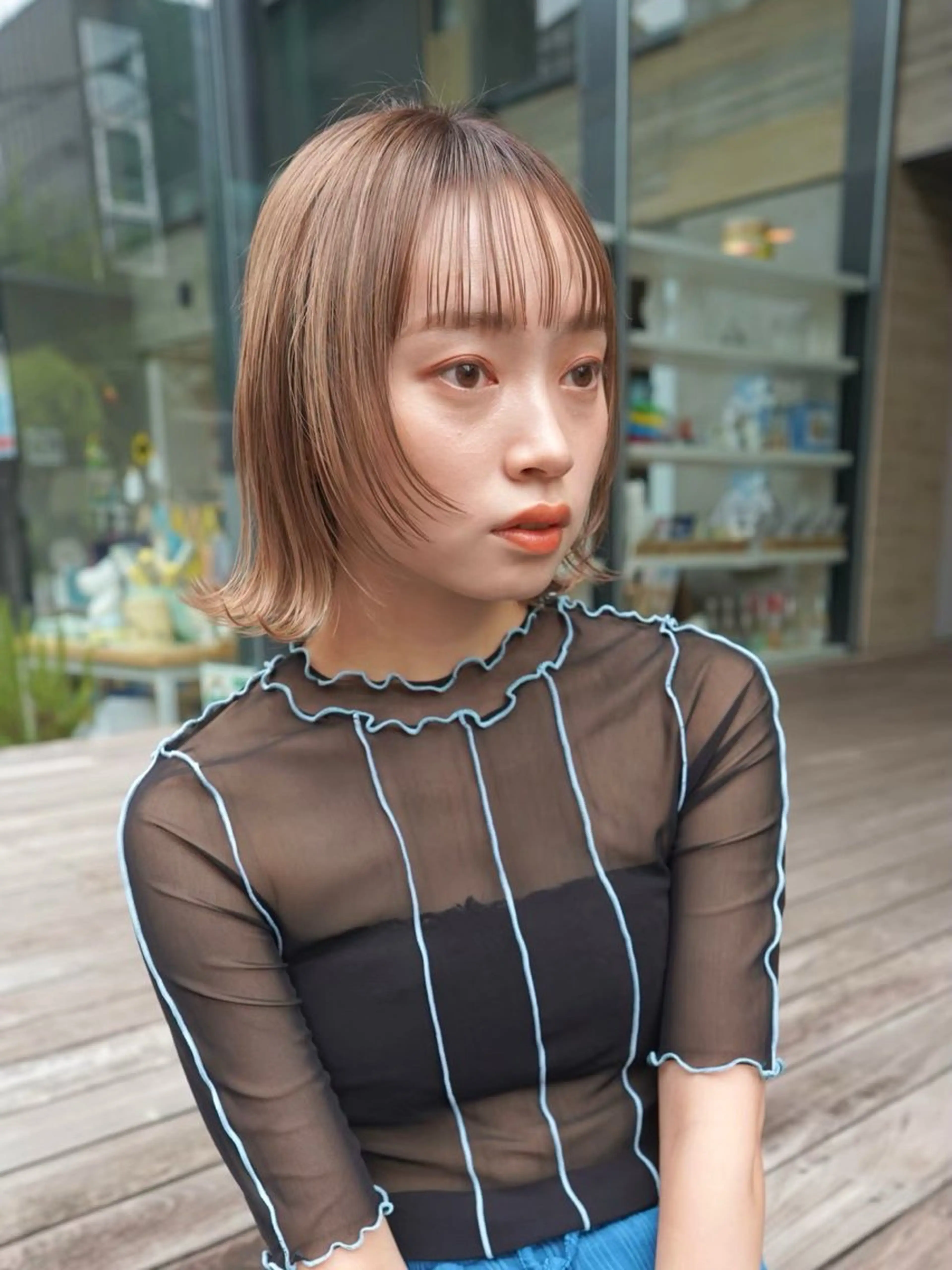 ミディアム 🌷横浜/レディ ース/ さくら🌷のヘアスタイル