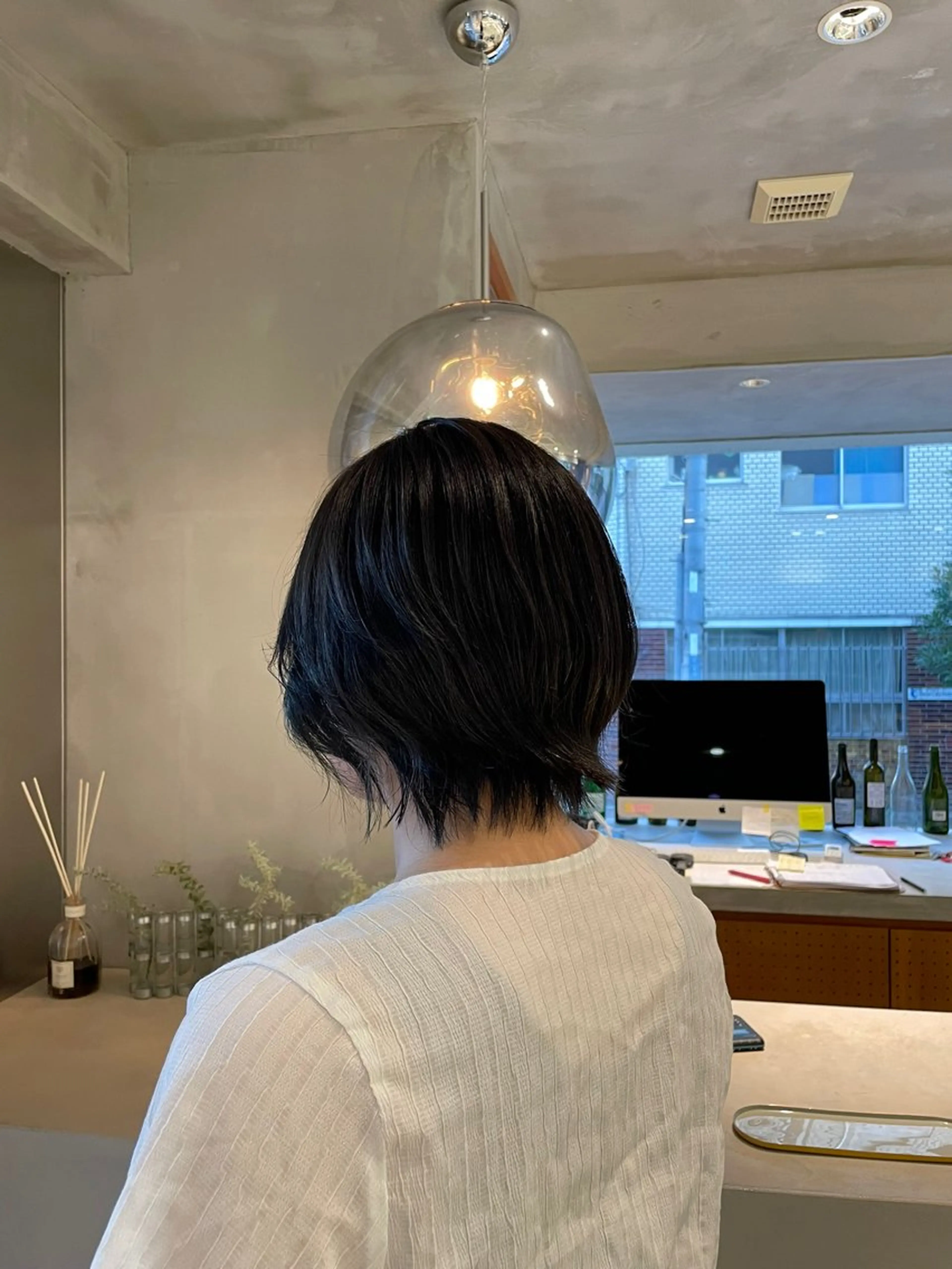 ショート カラー 頼金 愛海のヘアスタイル