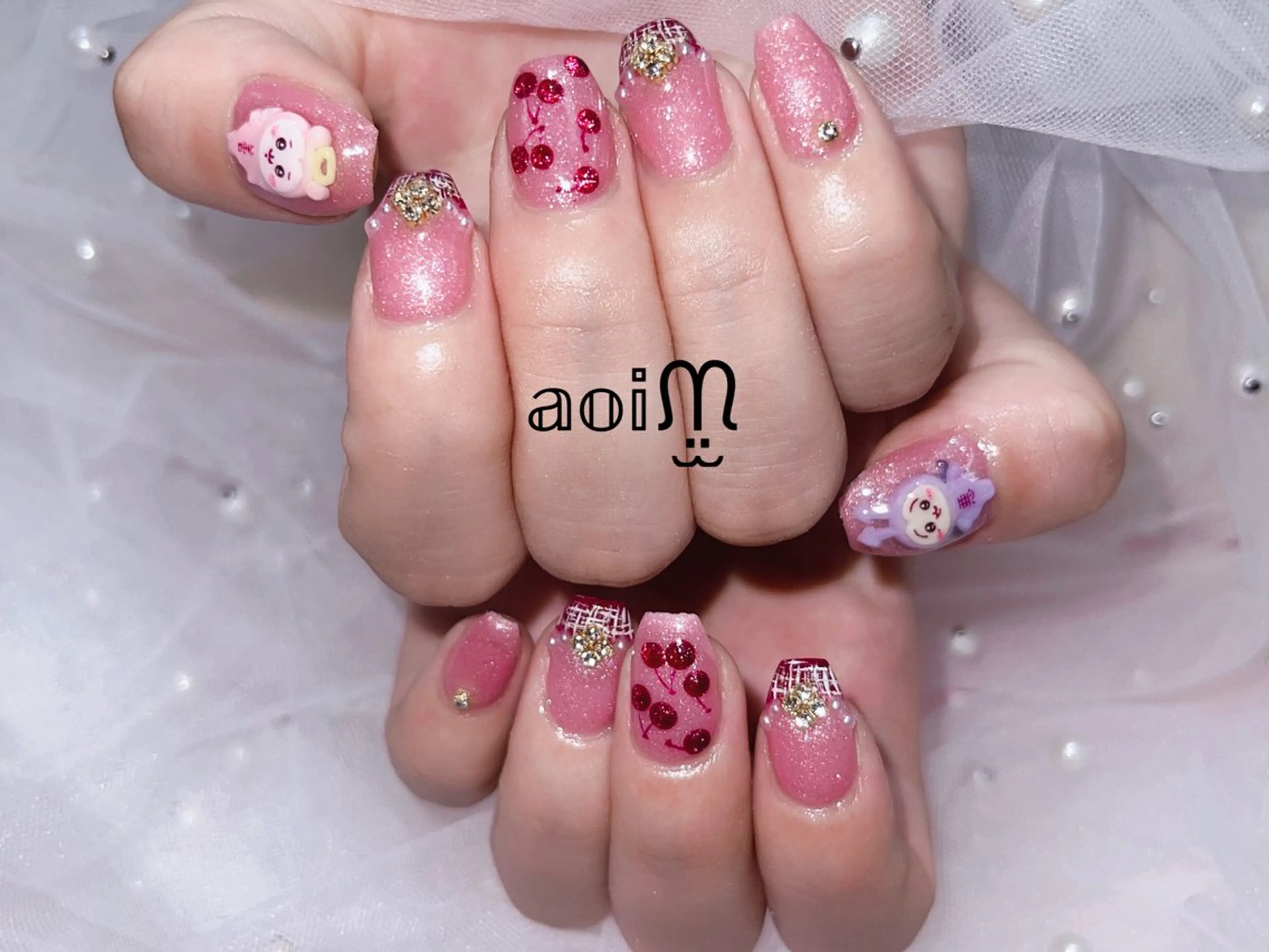 ネイル 葵うさぎ所属・葵うさぎ AIのネイルデザイン