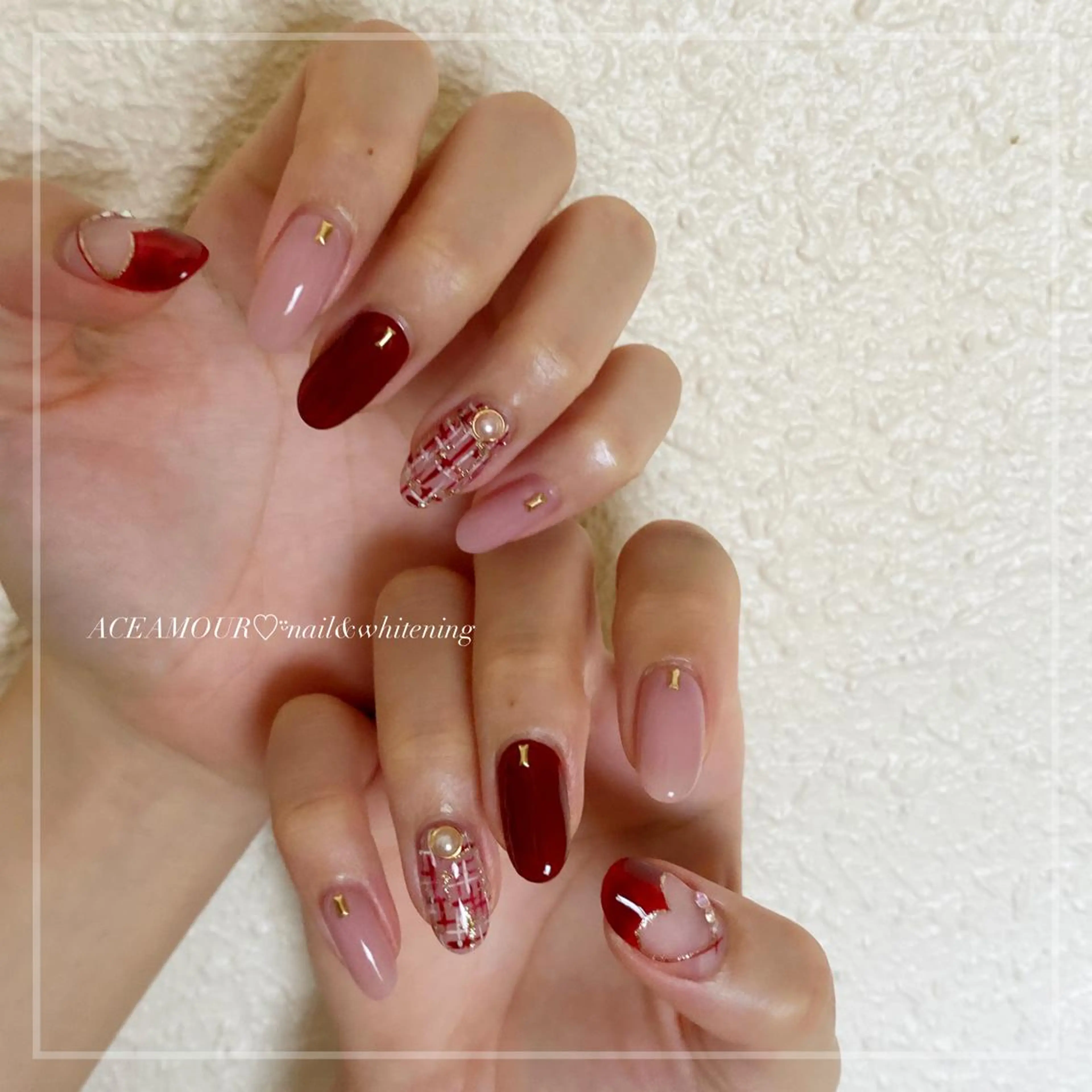 ネイル ネイル/耳つぼ /新ホワイトニングのネイルデザイン