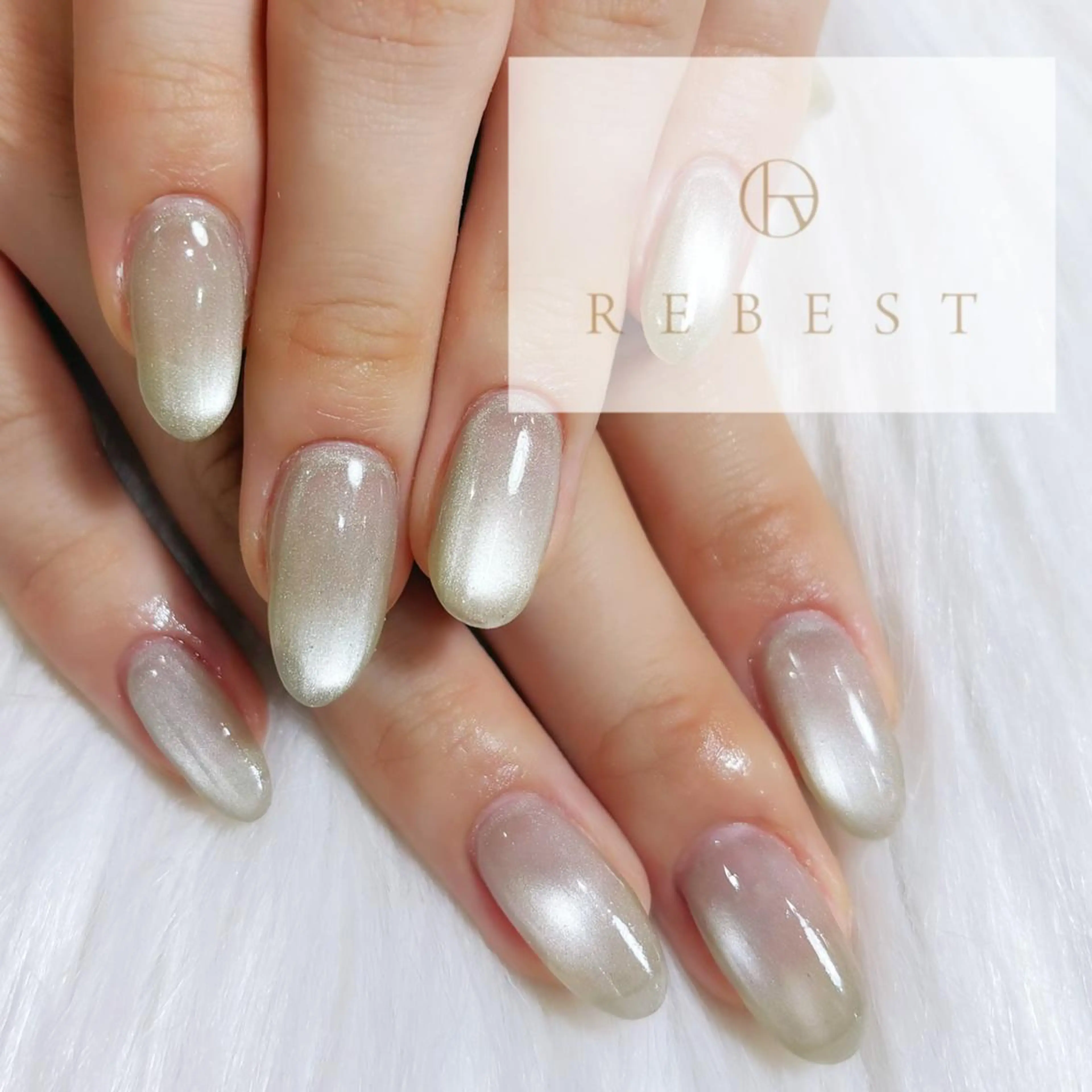 ネイル ハンドネイル ❤️💛REBEST 京橋　nailのネイルデザイン