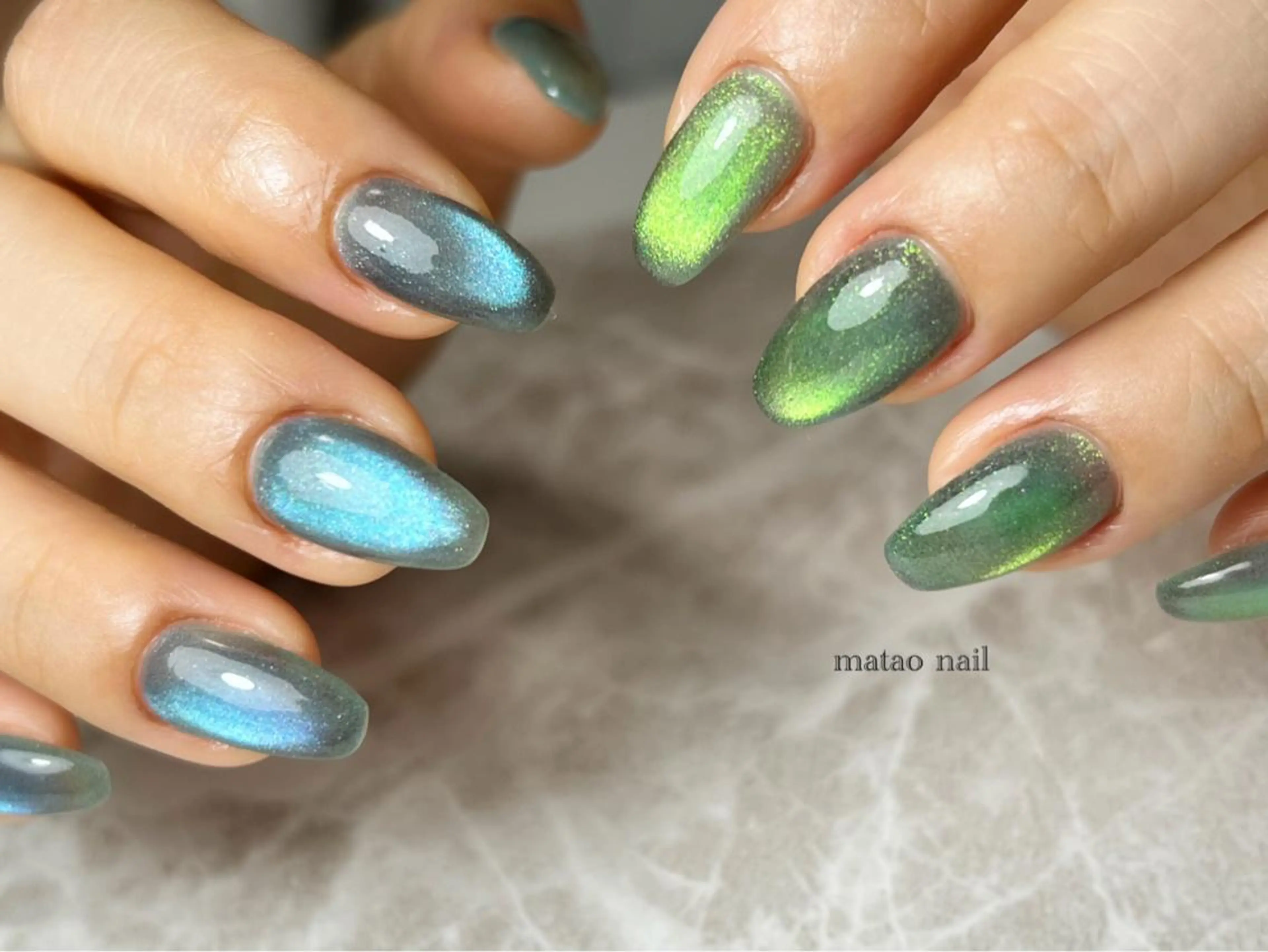 ネイル マグネットネイル matao nailのネイルデザイン