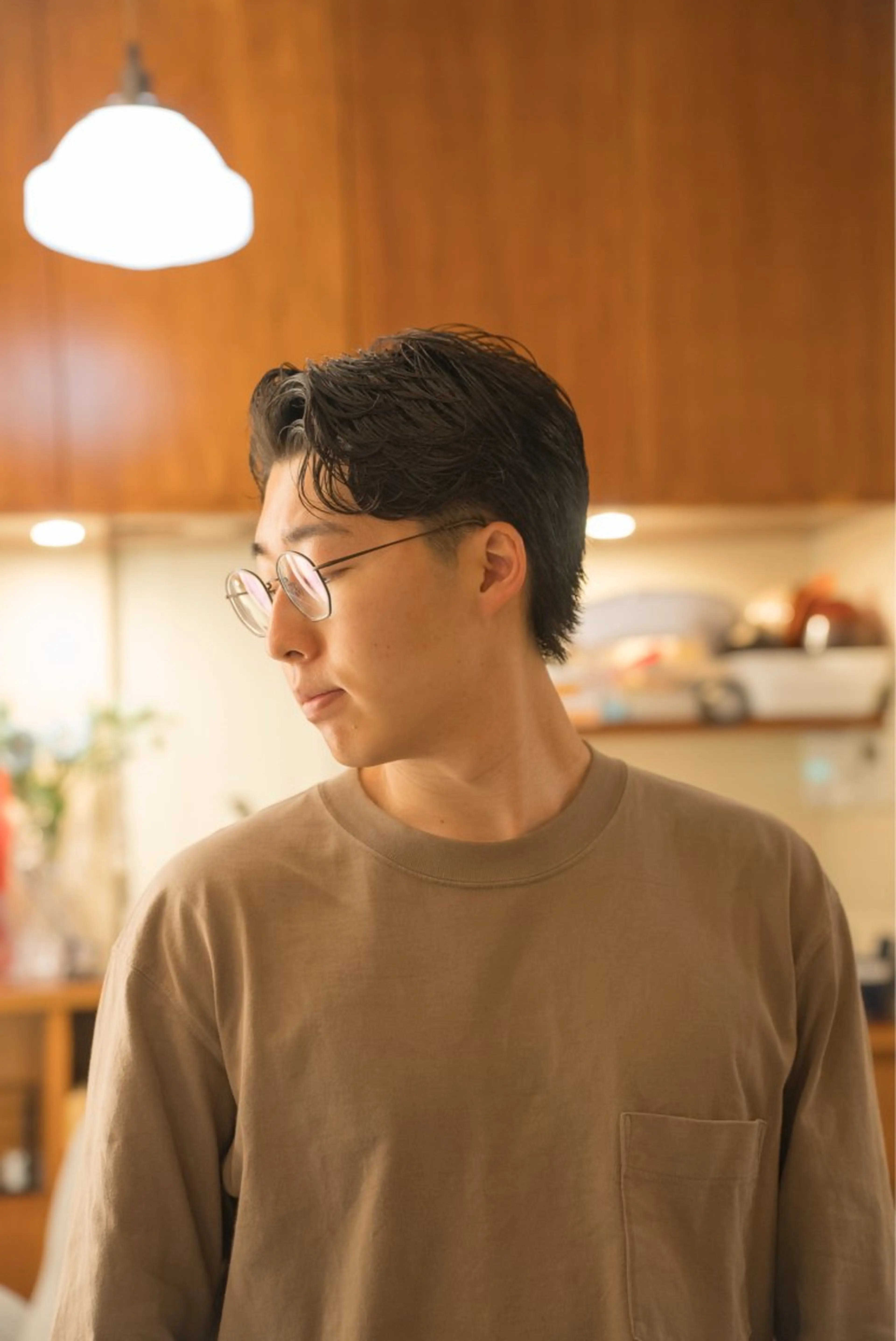 ショート カラー パーマ メンズ メンズパーマ カット 🔗メンズサロン🔗 Kieのヘアスタイル