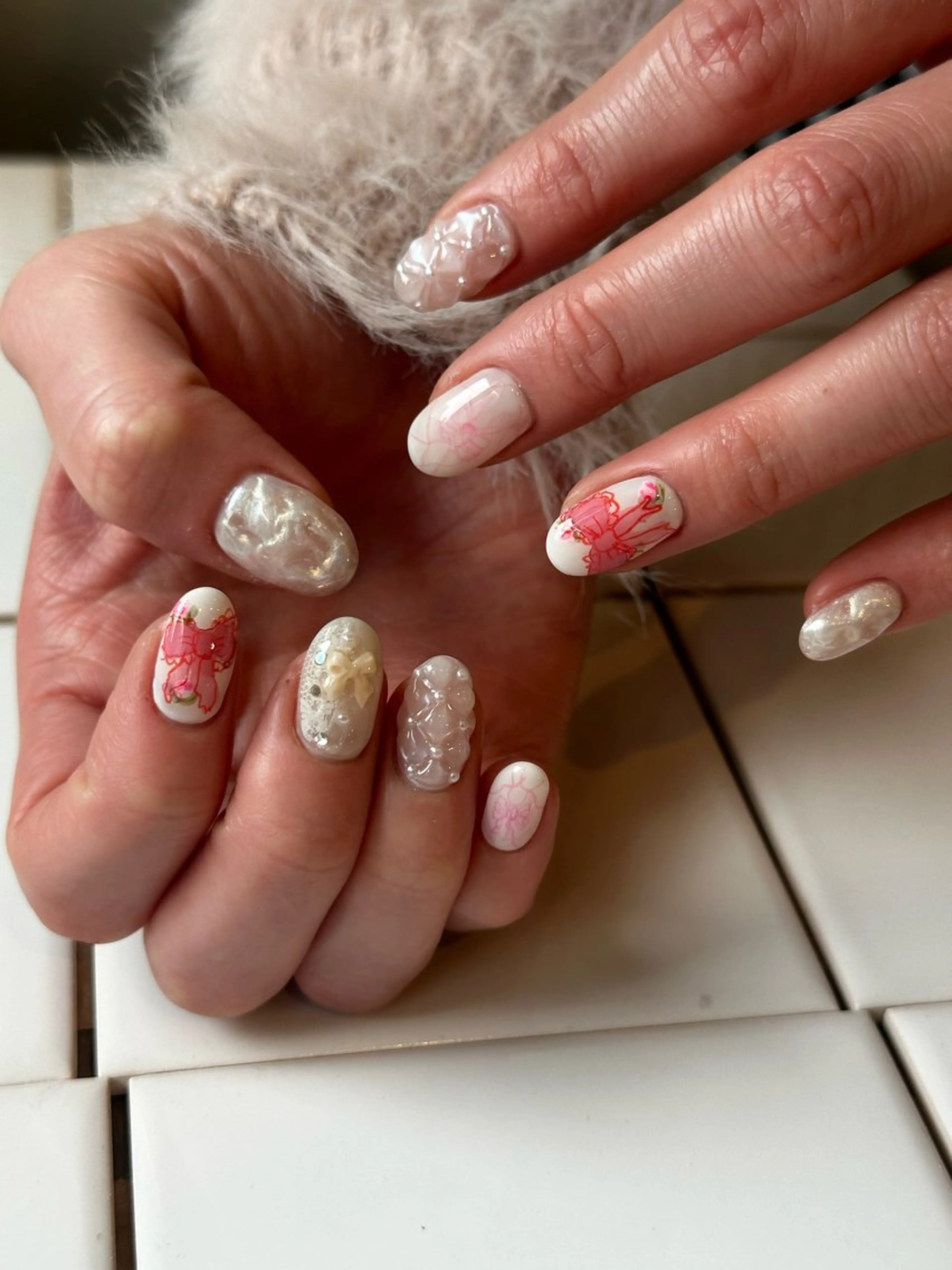 ネイル ニュアンスネイル ハンドネイル Natsuko 🐥のネイルデザイン