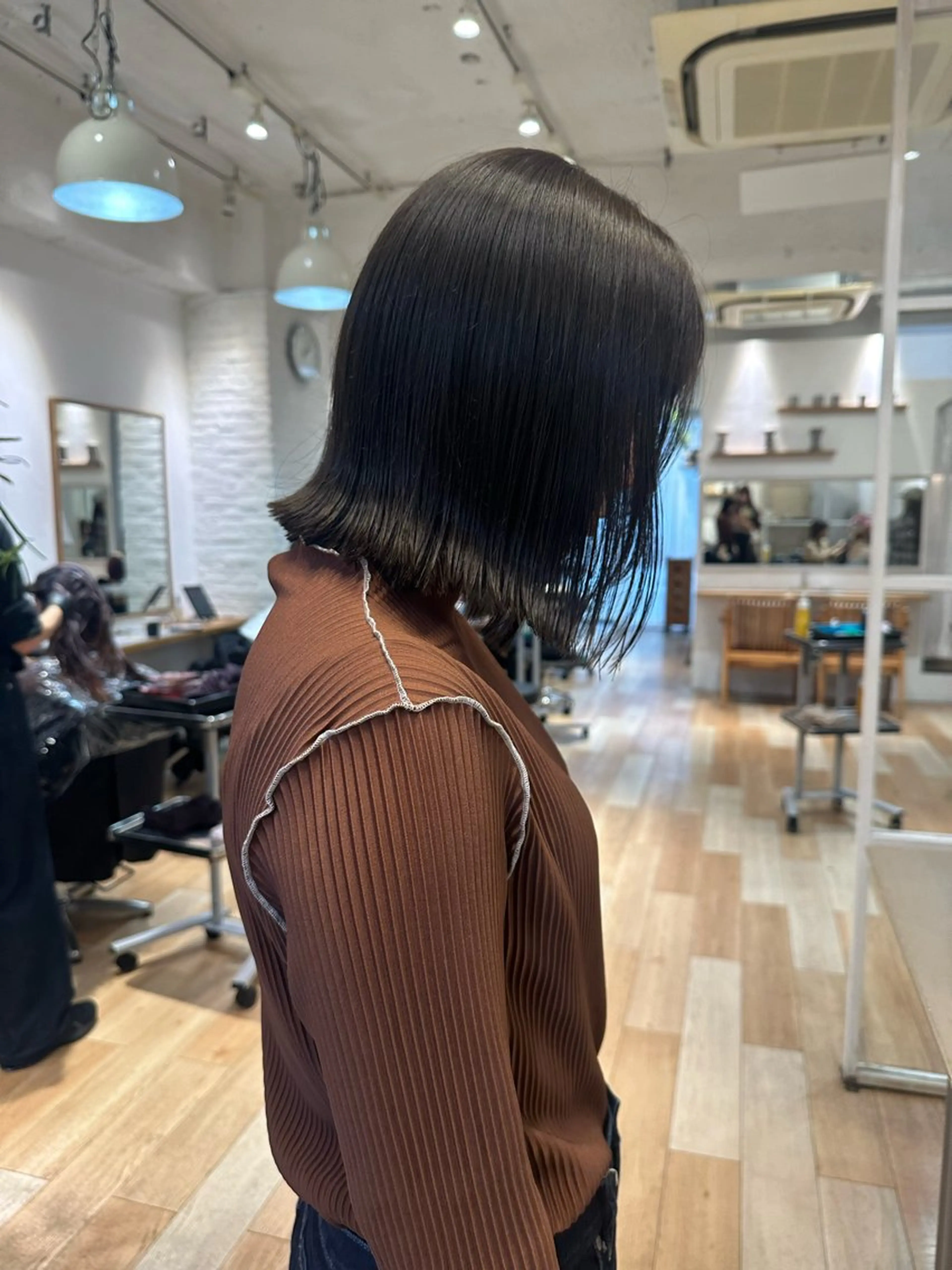 ミディアム カラー 縮毛矯正/カラー ✨️Mariamuのヘアスタイル