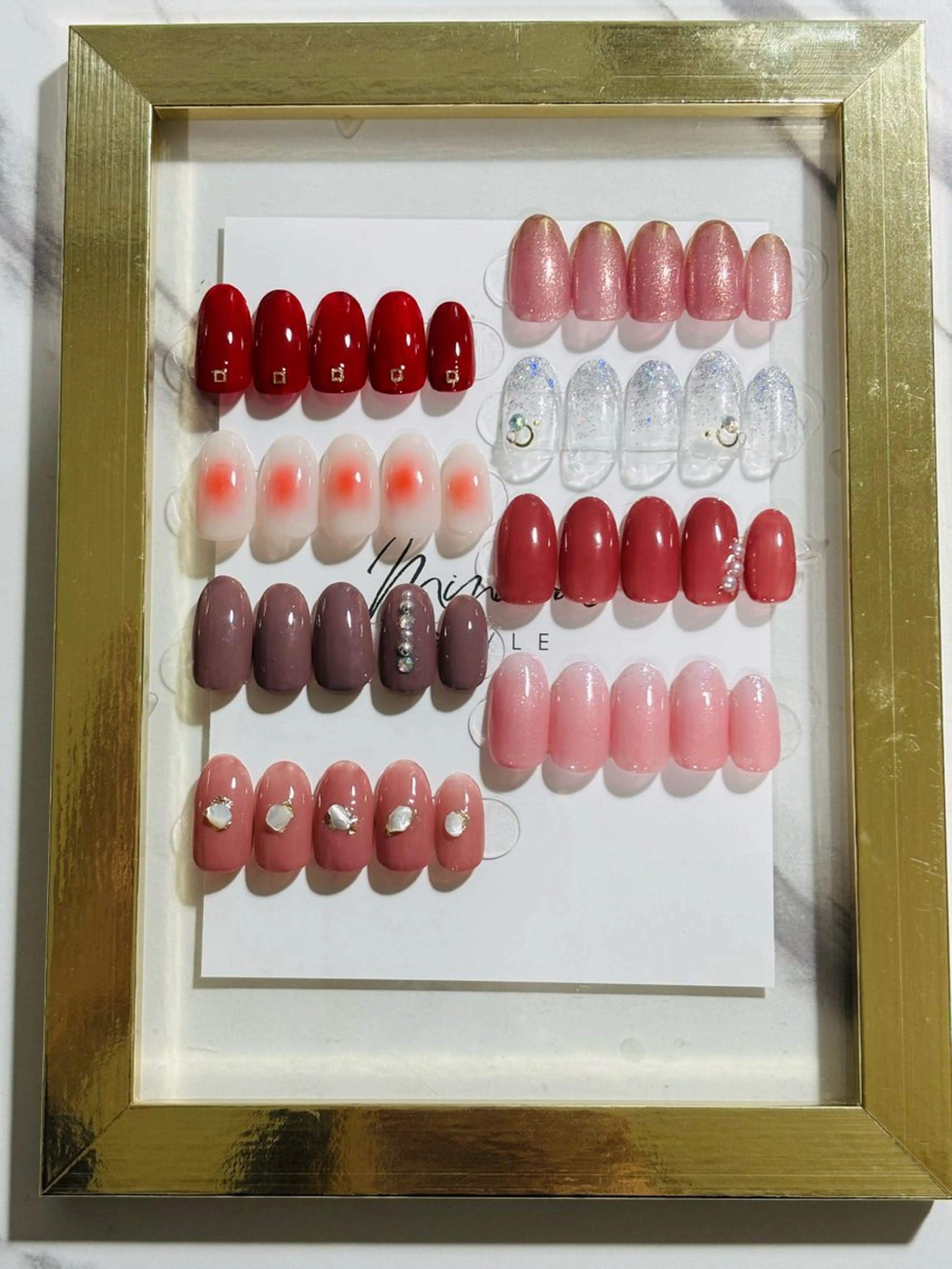 ネイル シンプルネイル Nail&Spa SeaGlass所属・SeaGlass tomoのネイルデザイン