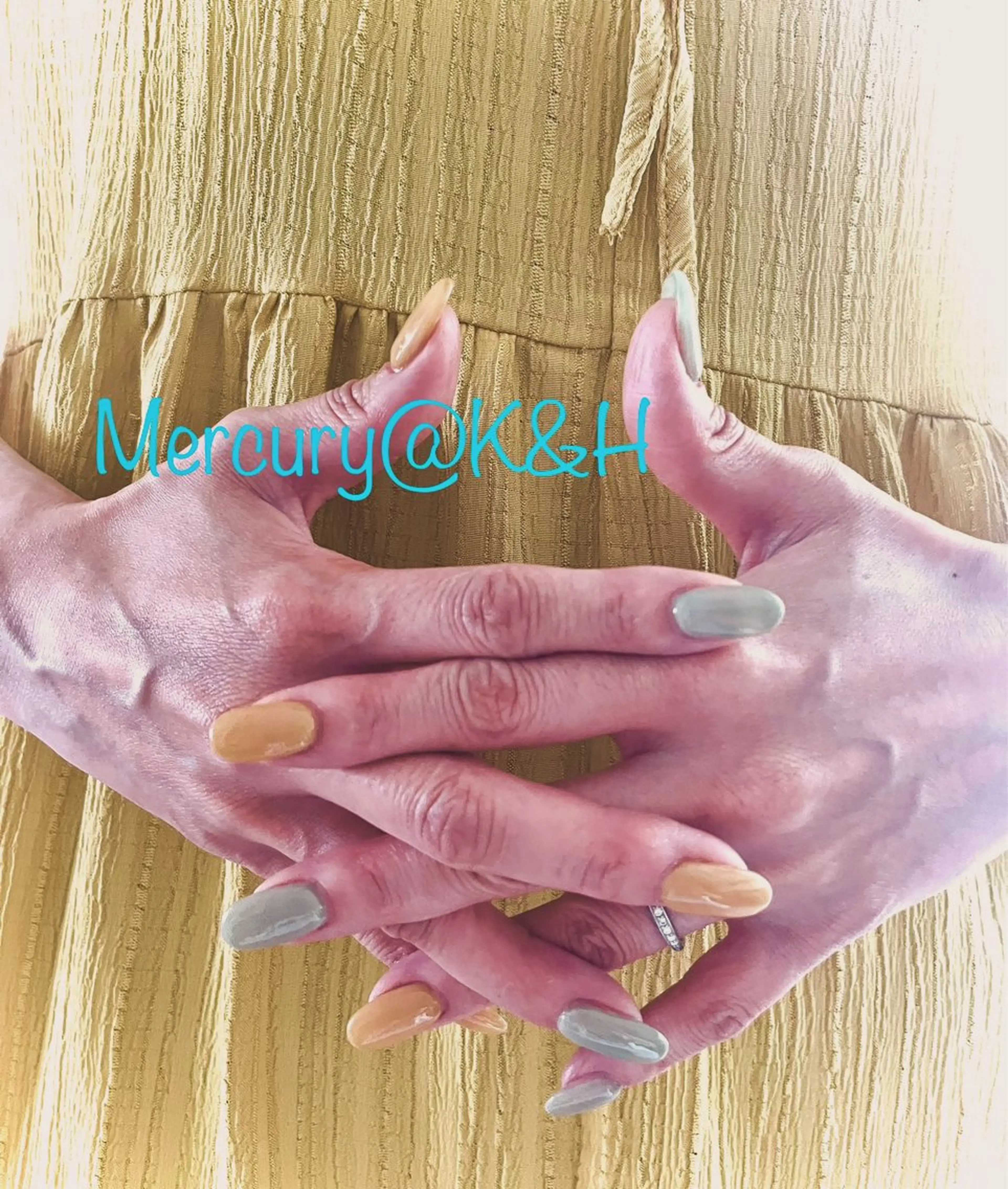 ネイル ワンカラーネイル ハンドネイル ハンドケア 中野 アミのネイルデザイン