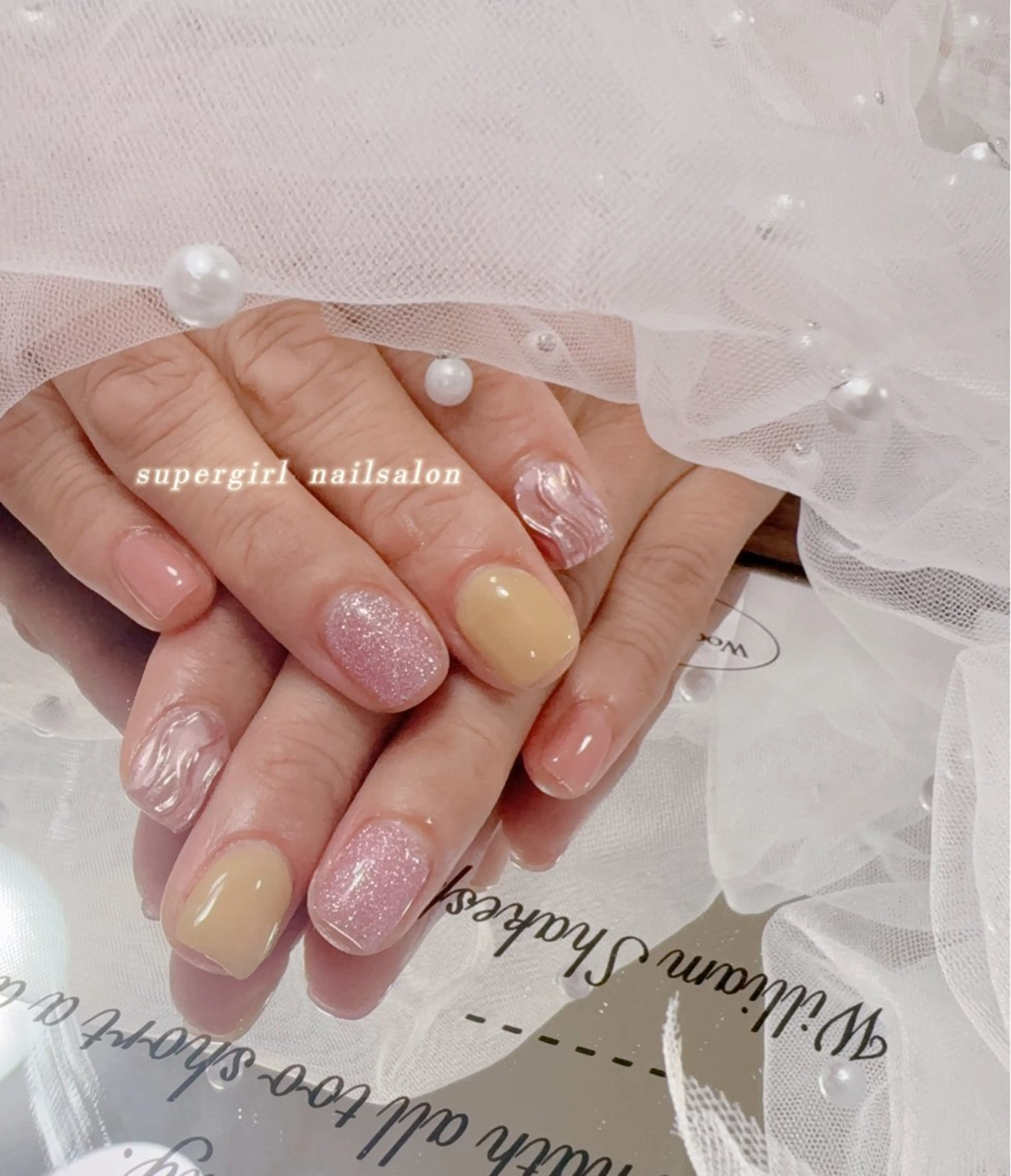 ネイル ハンドネイル ハンドケア super girlネイルサロン所属・supergirl ネイル専門サロンのネイルデザイン