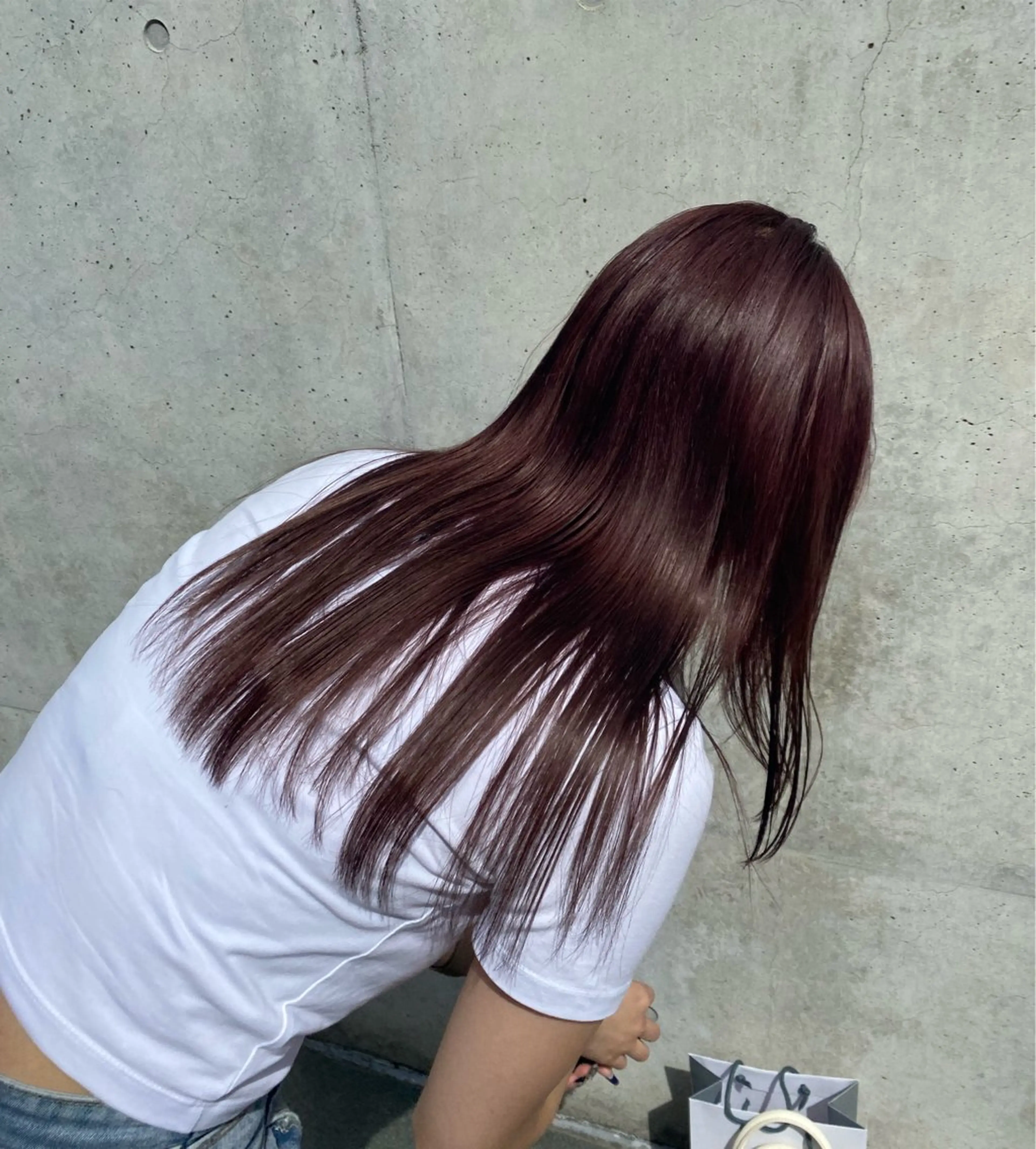 ロング カラー 高山 沙来/レイヤー カット/髪質改善艶髪のヘアスタイル