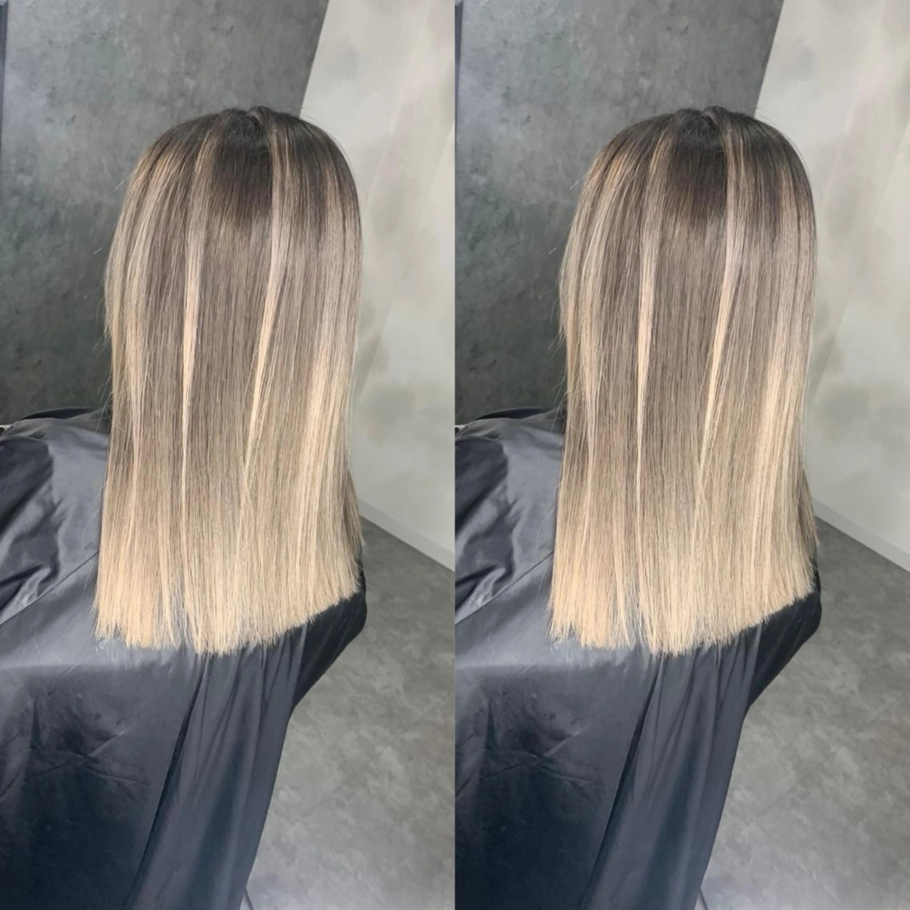 セミロング カラー Still所属・タニ ユウのヘアスタイル