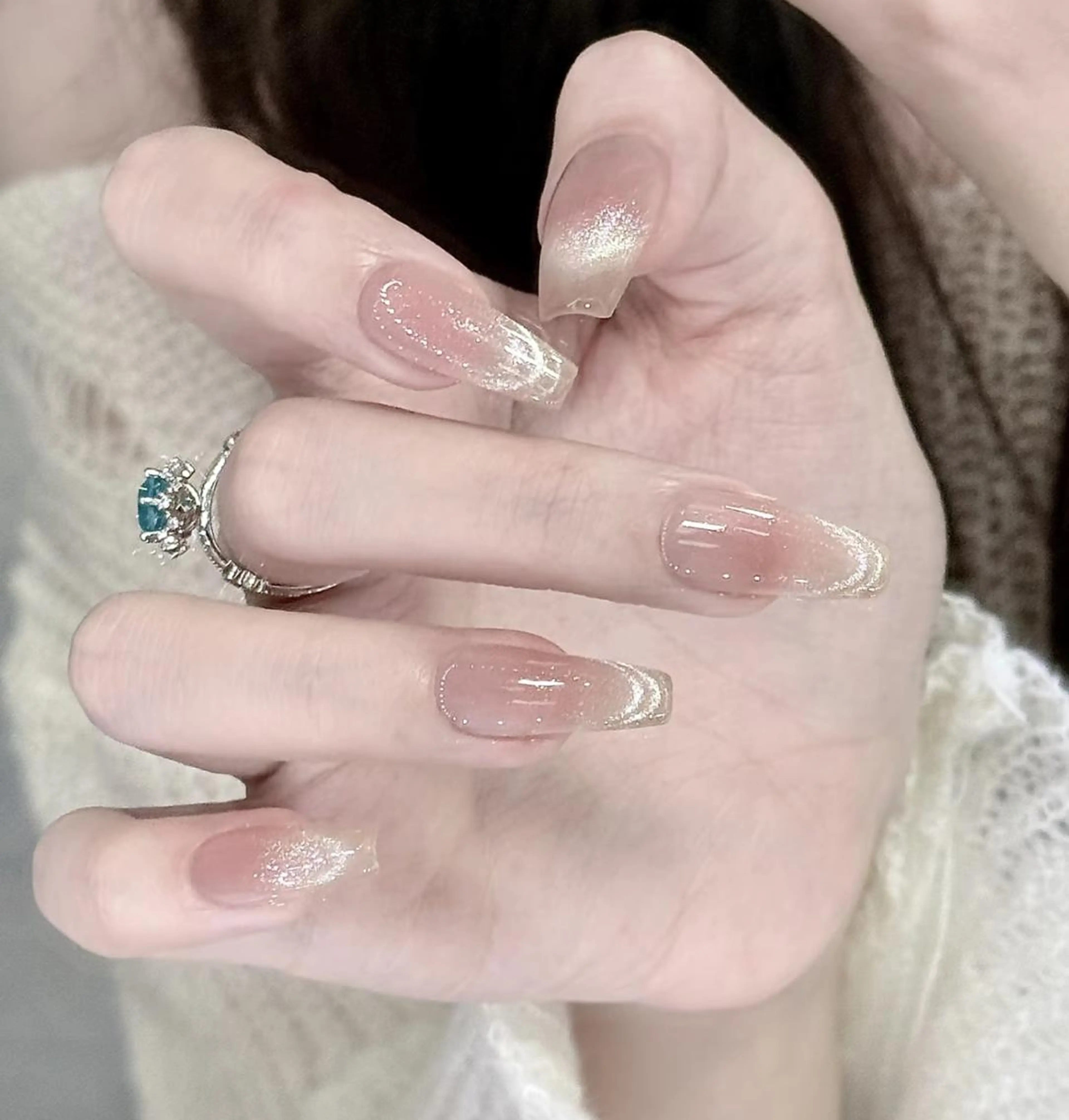 ネイル ハンドネイル ハンドケア 🍑 momo_nailのネイルデザイン