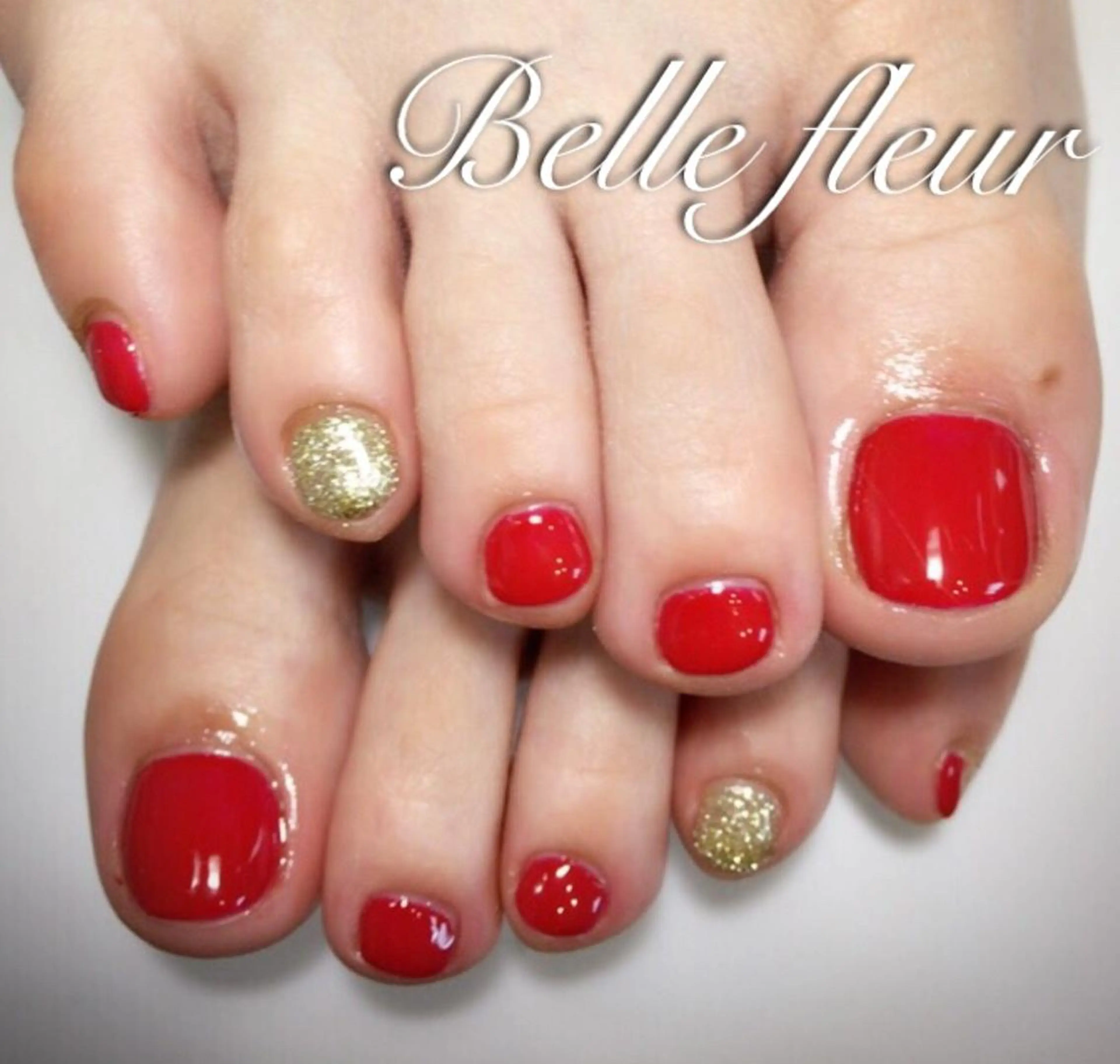 ショート ネイル Belle fleurのネイルデザイン