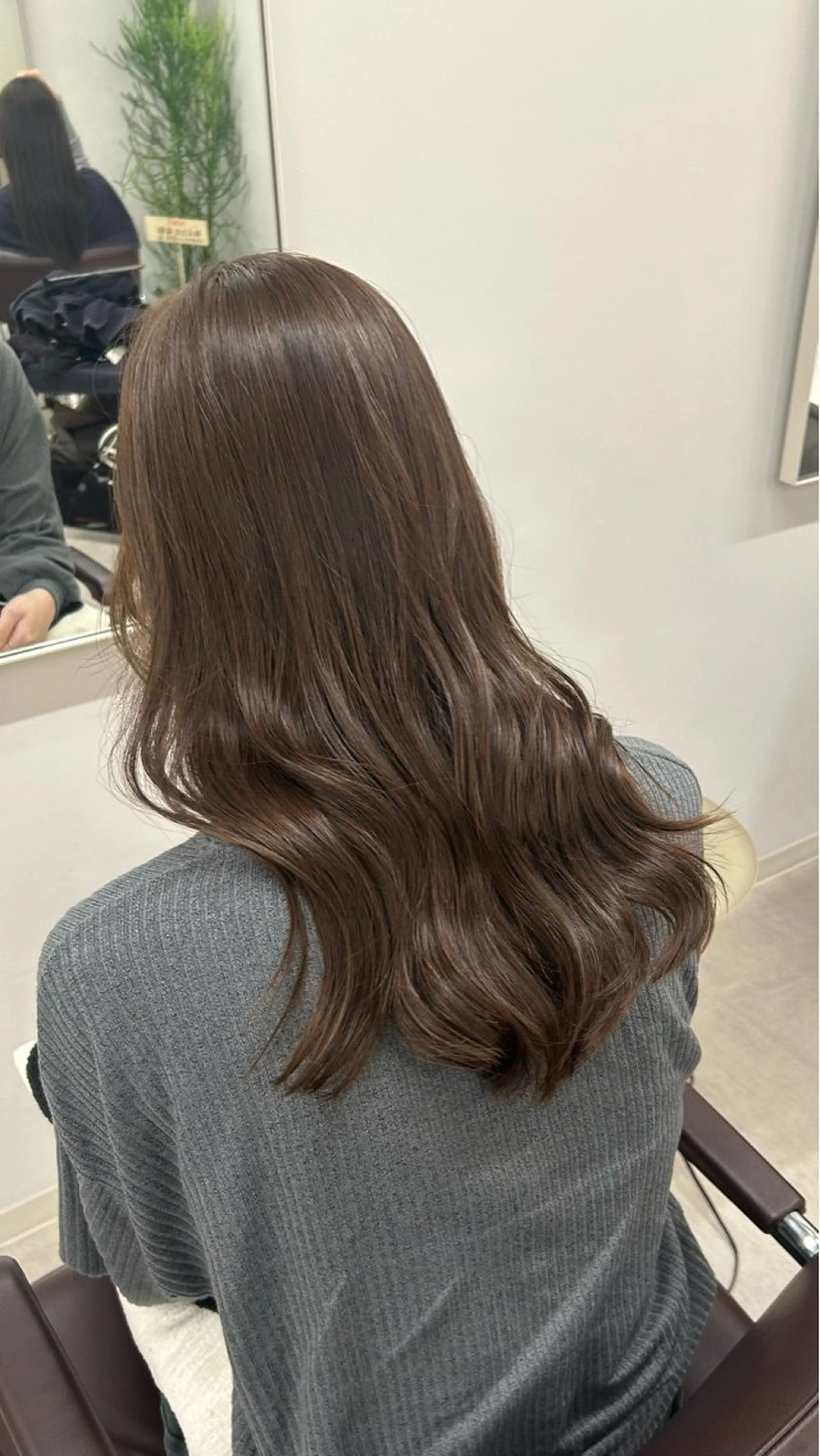 【🩵人気No.2】冬透明感カラー＋似合わせカット＋1stepうるツヤTR付き✨の写真