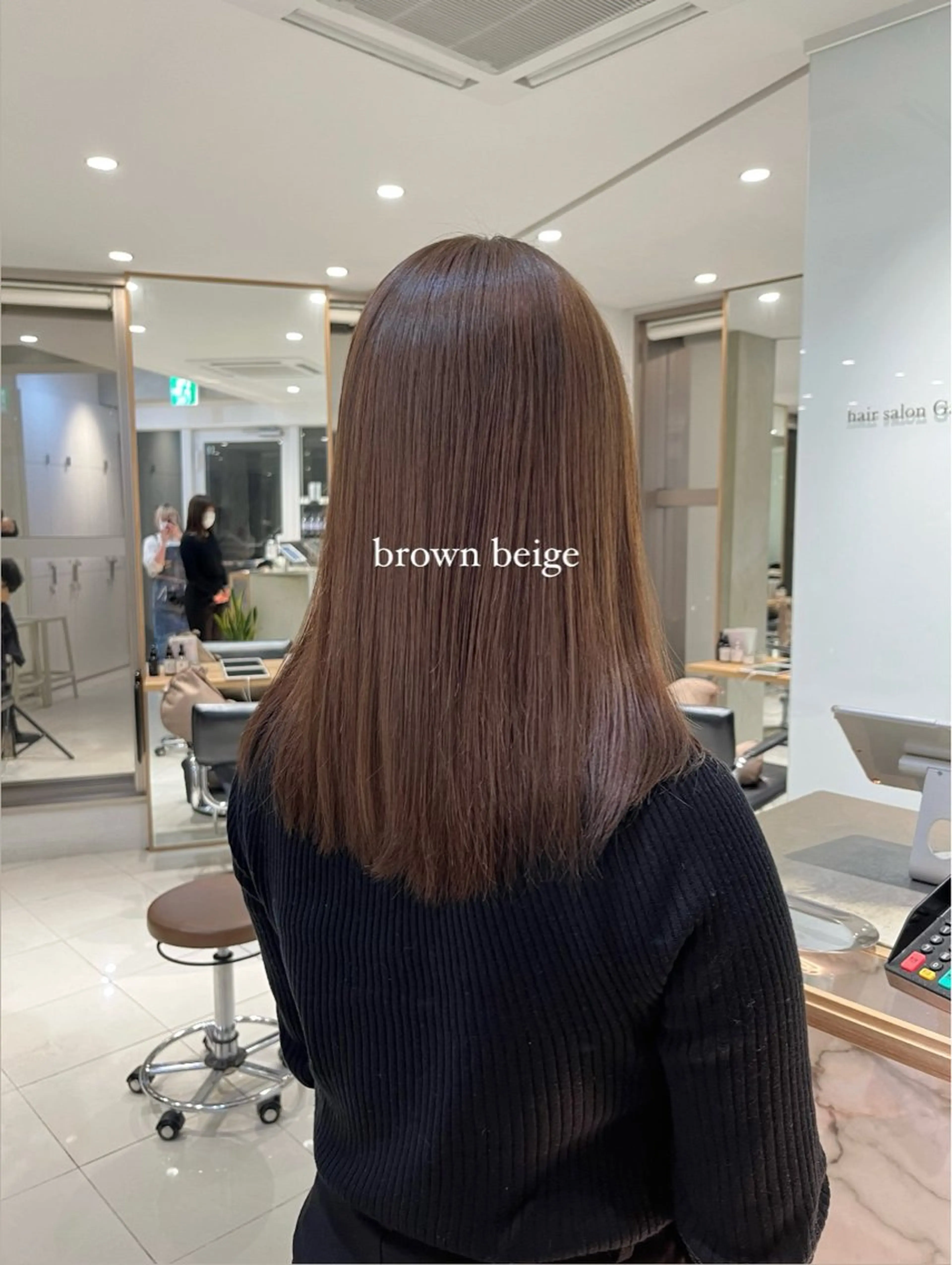 《🉐セットメニュー》髪質改善カラー➕艶コートトリートメント➕枝毛ケアカット🧴の写真