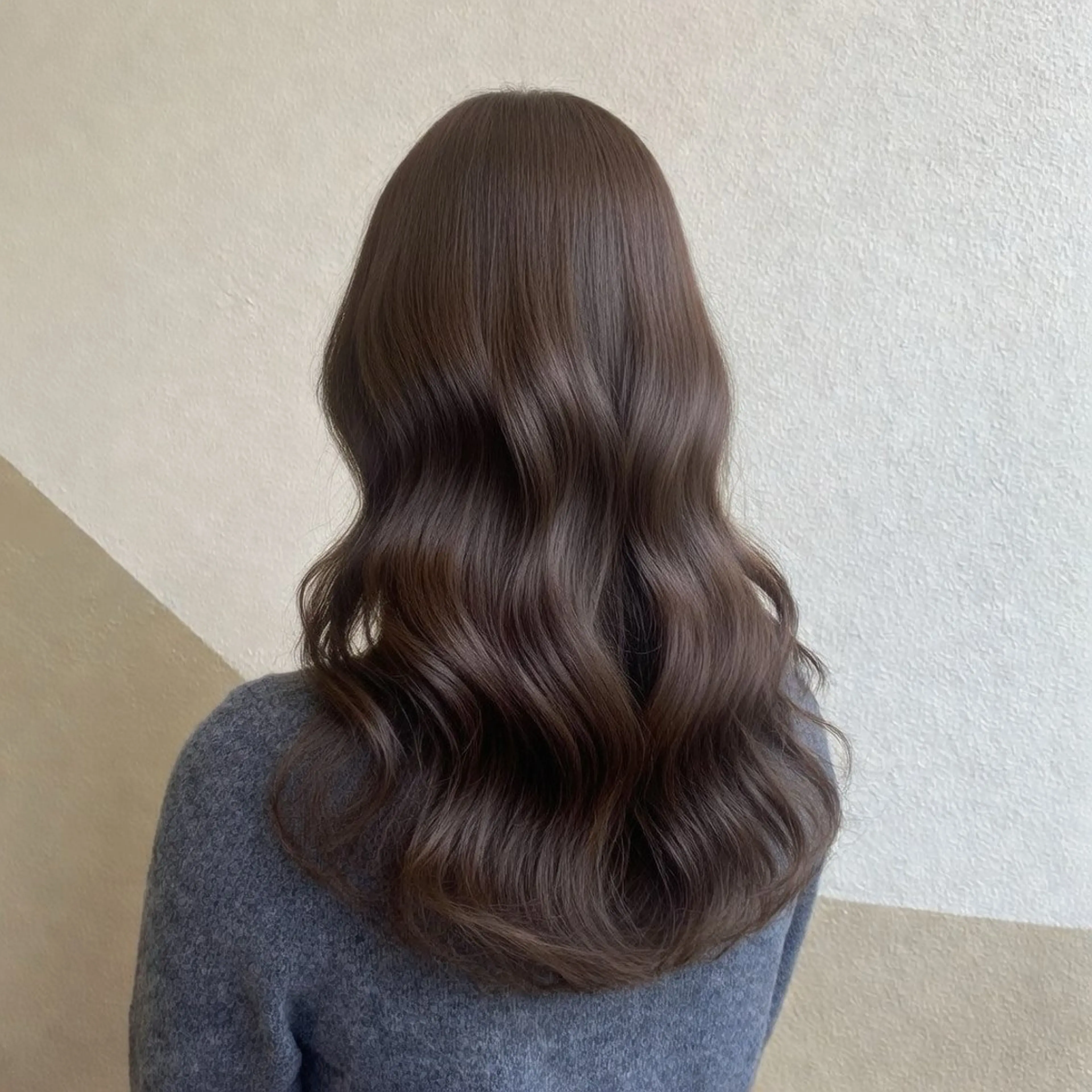 ロング カラー カット ヘアカラー トリートメント 透明感カラー/ 小顔カット/ミヅキのヘアスタイル