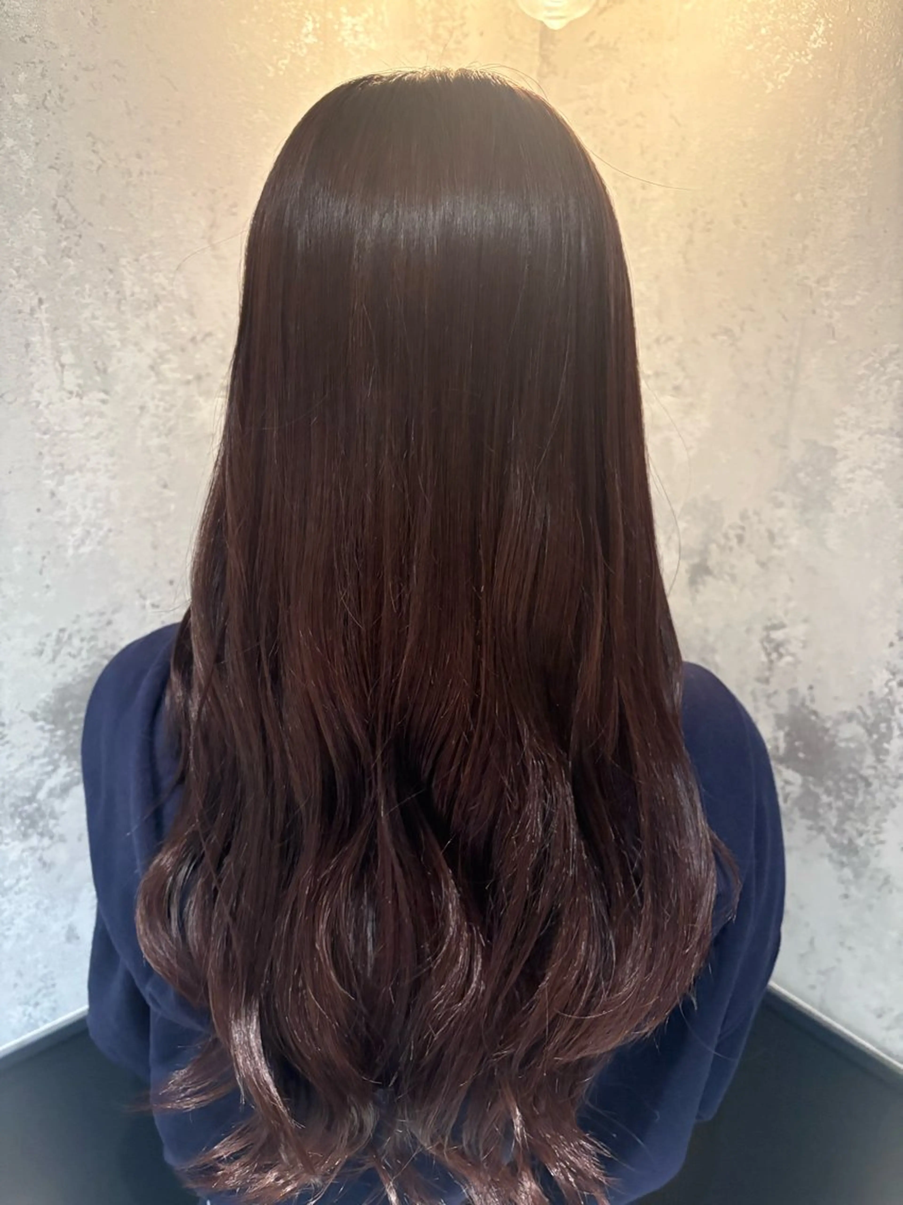 ロング ヘアカラー 横浜/髪質改善/ 艶髪カラー/アレンジのヘアスタイル