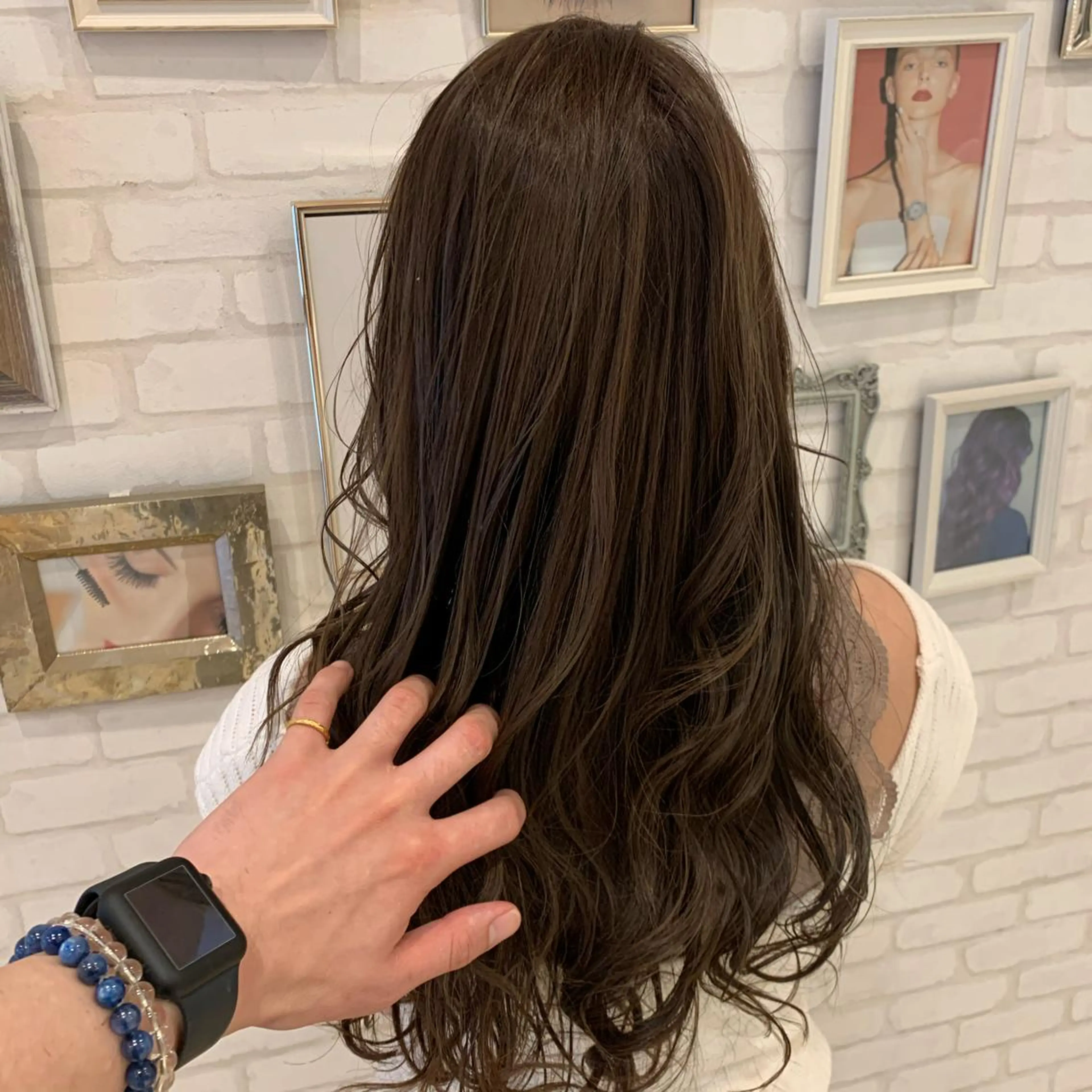 セミロング ému エミュ　hair &spa所属・近藤 みゅうまのヘアスタイル