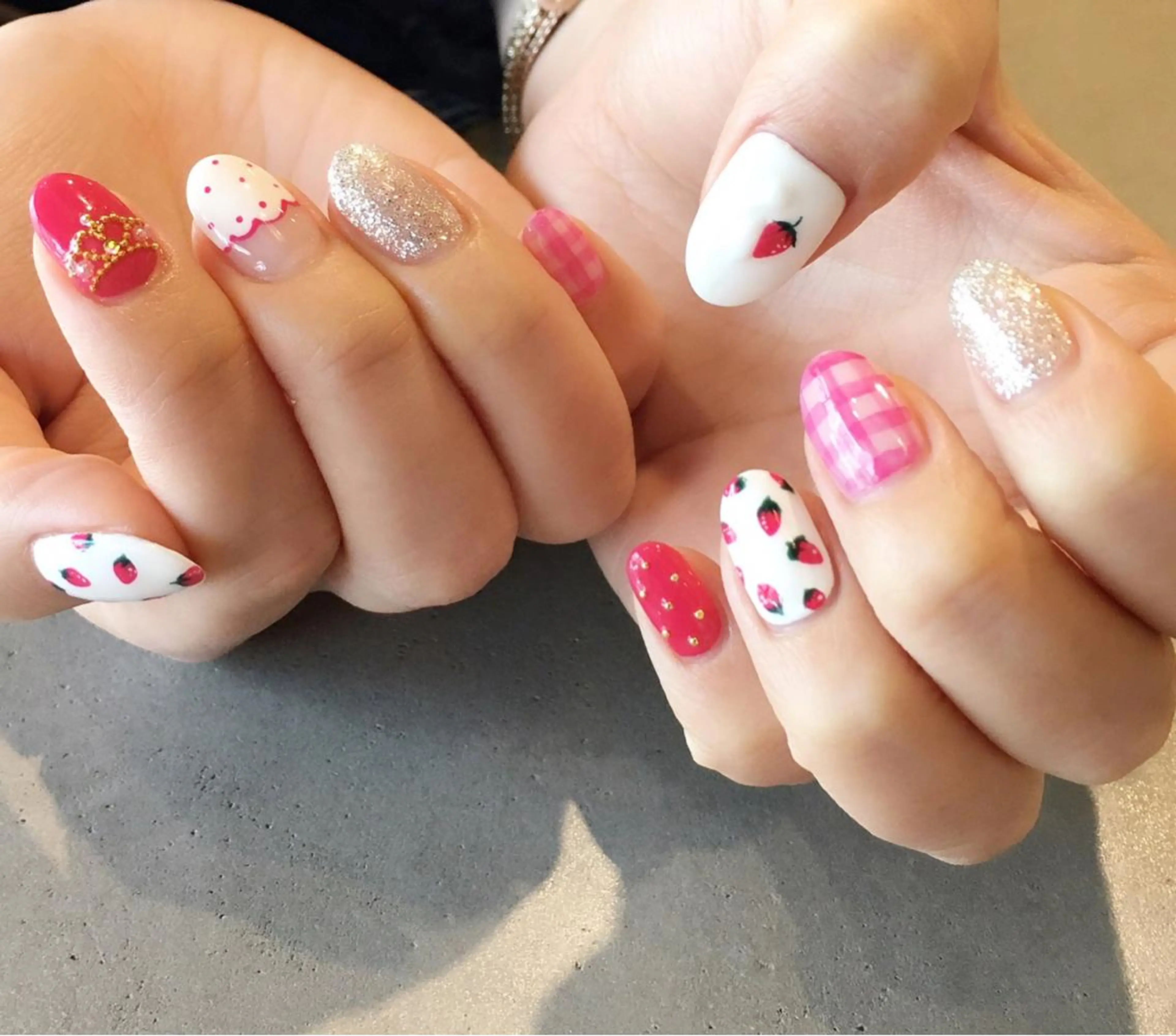 ネイル アートネイル ジェルネイル 持ち込み ハンドネイル nail salon Soeurのネイルデザイン