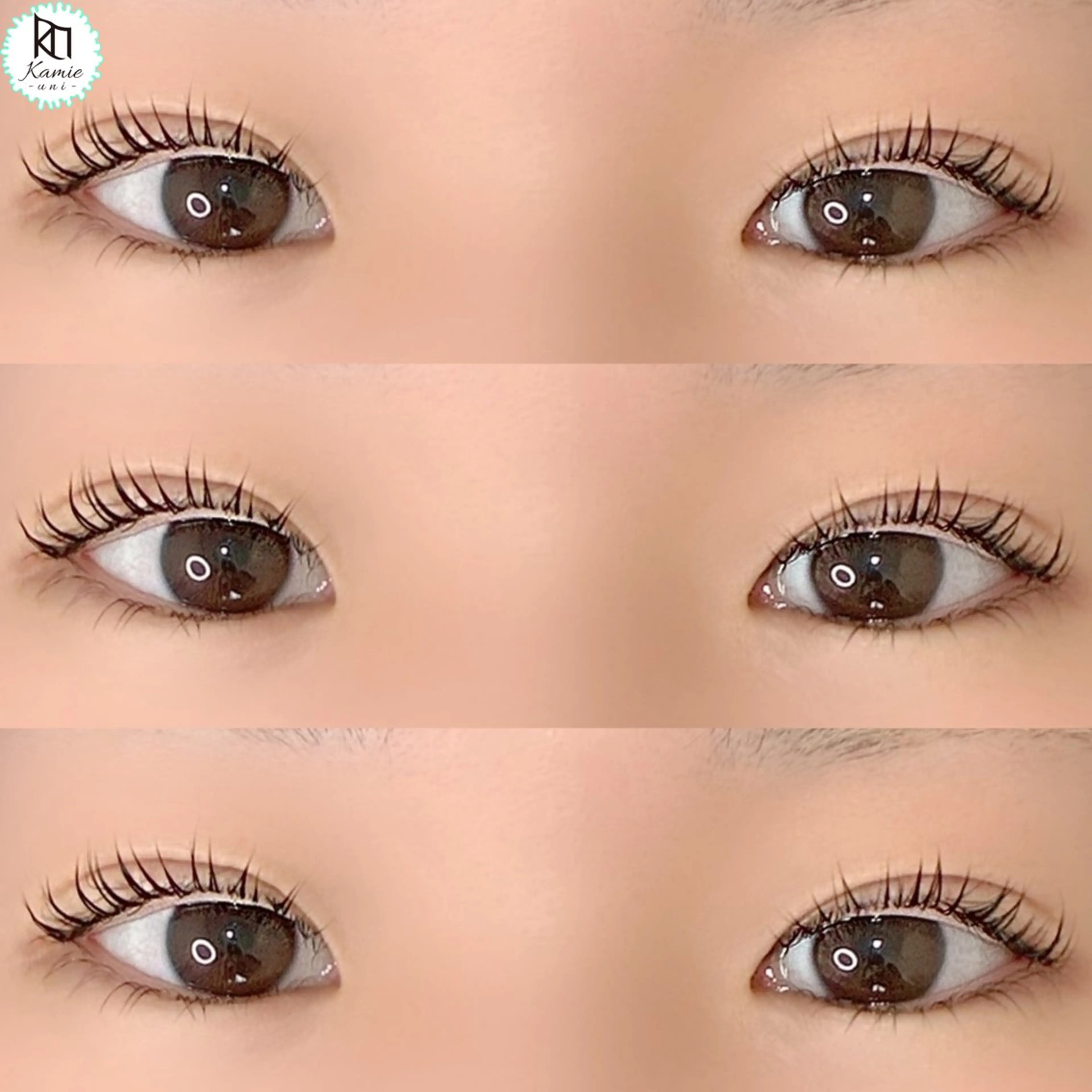 マツエク・マツパ パリジェンヌラッシュリフト マツパ Kamie-uni wakoのマツエク・マツパデザイン