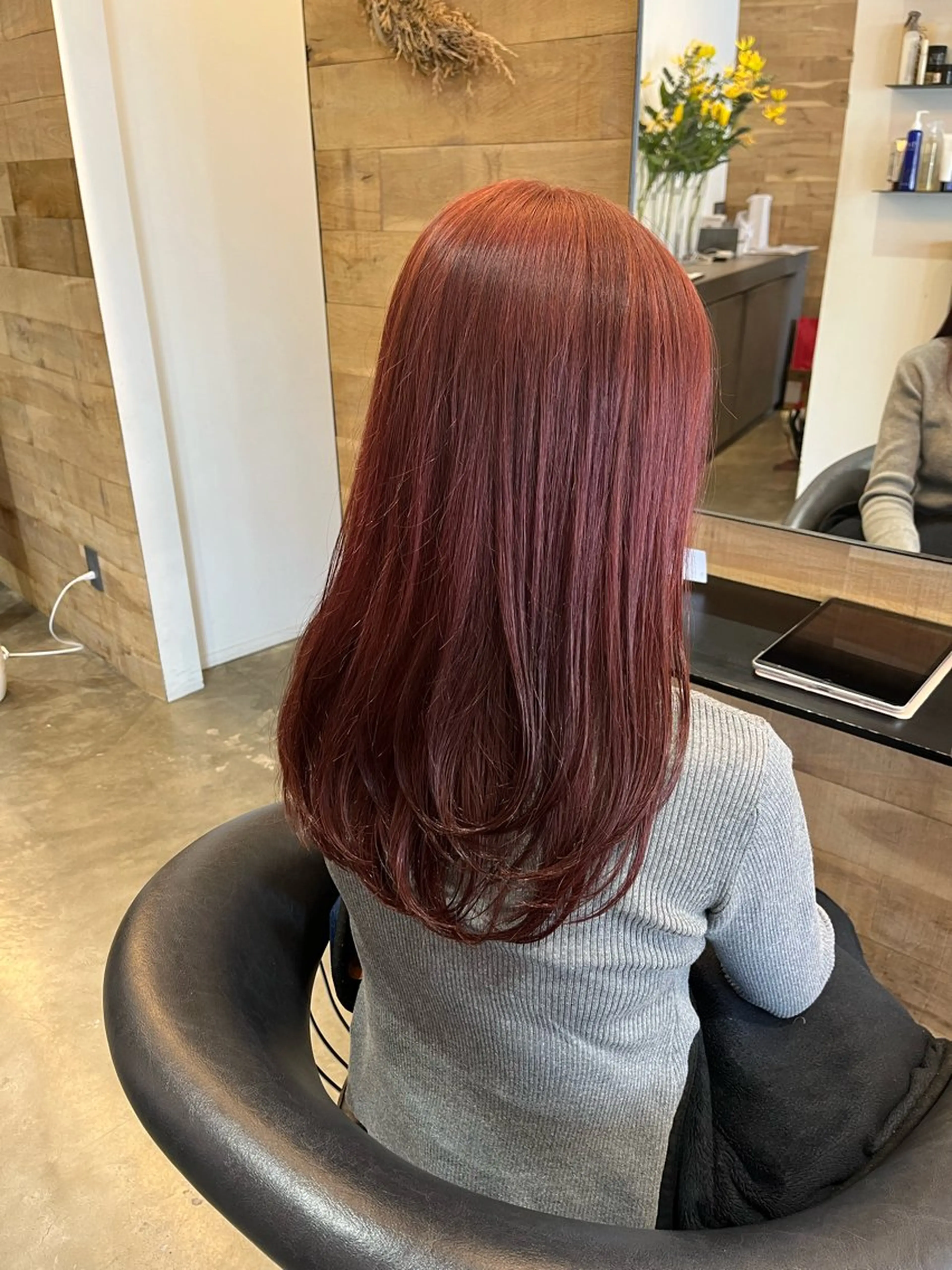 セミロング カット Dulce oro所属・モデル募集/円山/ 暖色/yurinaのヘアスタイル