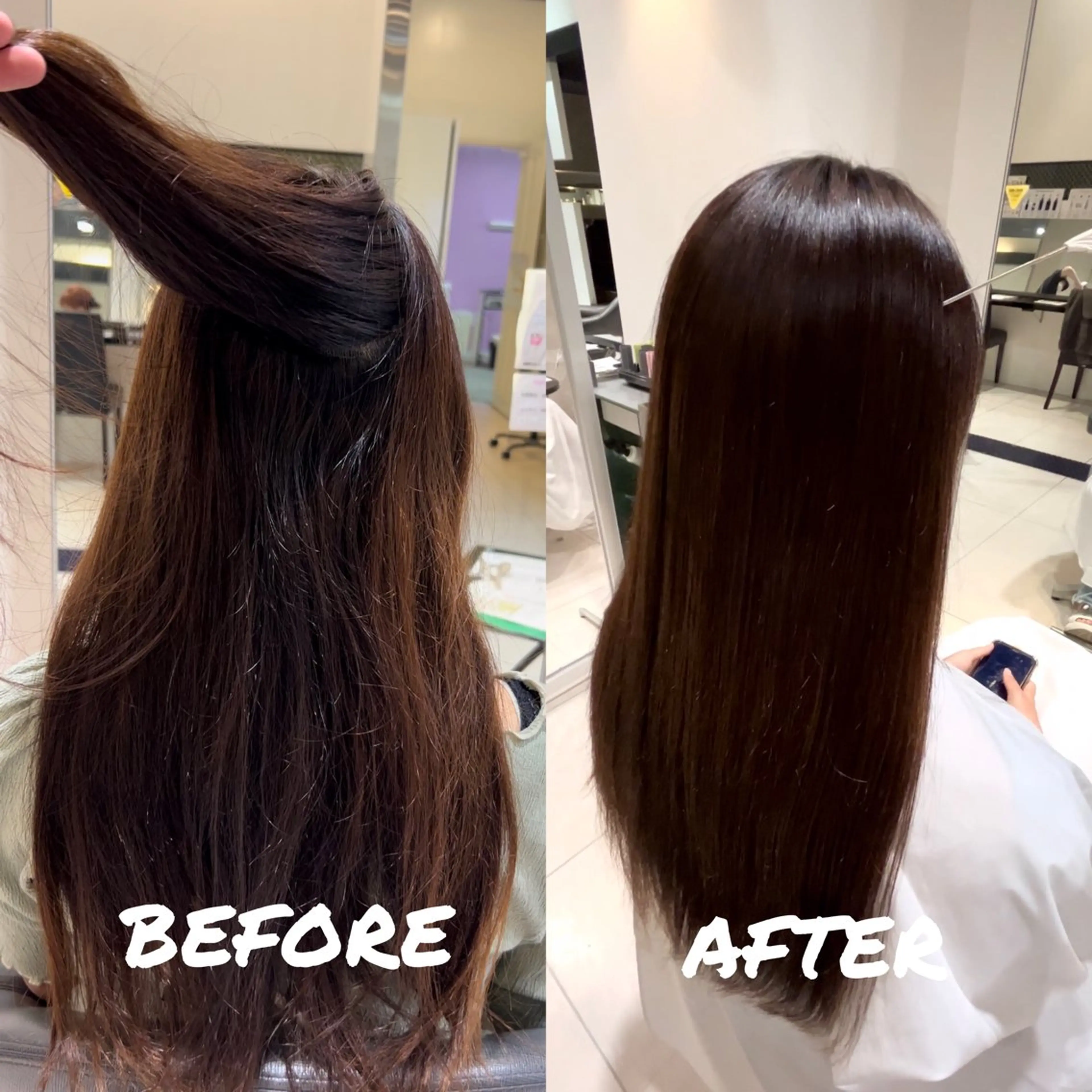 ロング パーマ 👑松山ストレート/ メンズヘア/龍仁👑のヘアスタイル