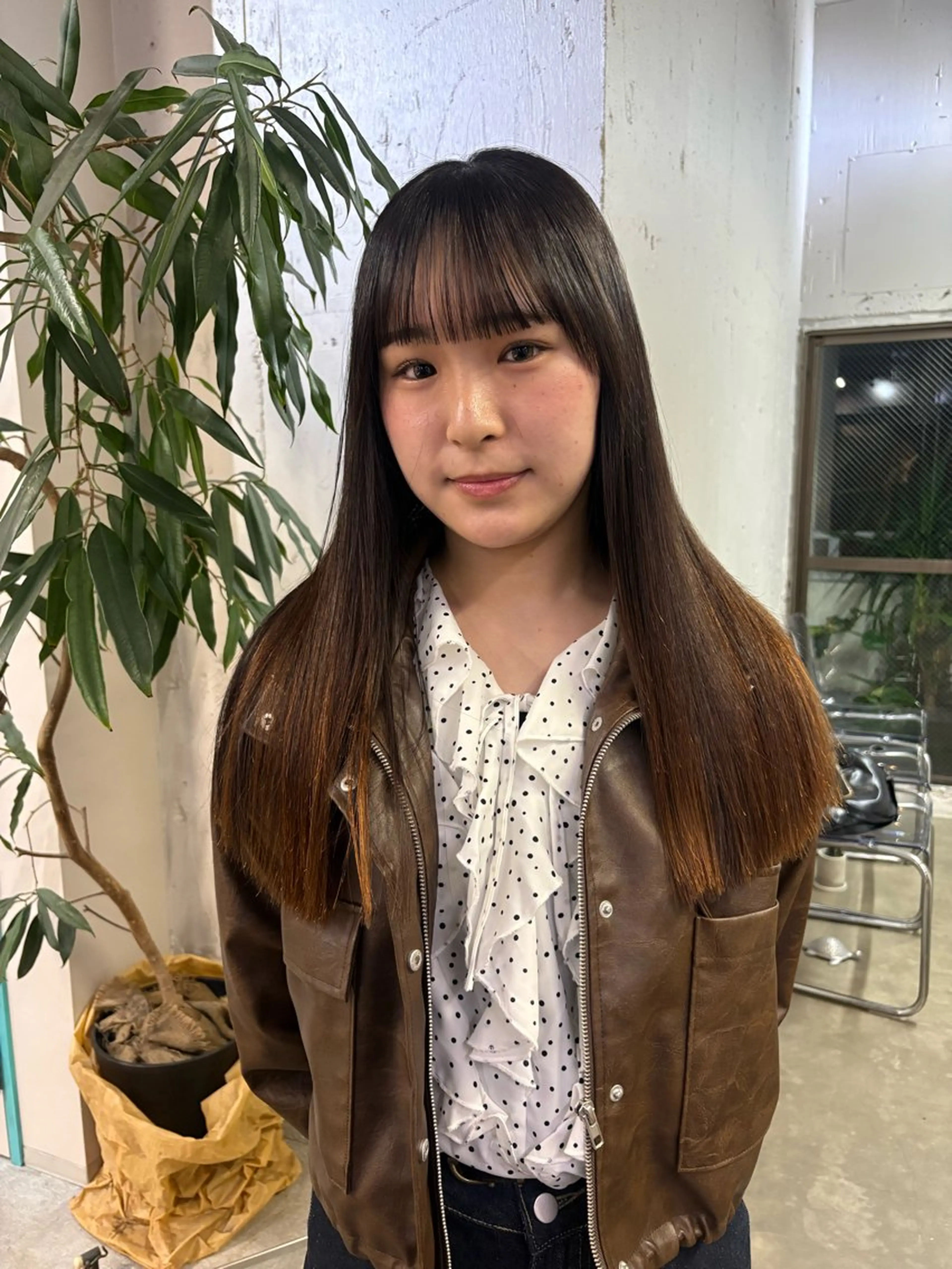 ロング カラー ハイトーン レイヤー🎀meiのヘアスタイル