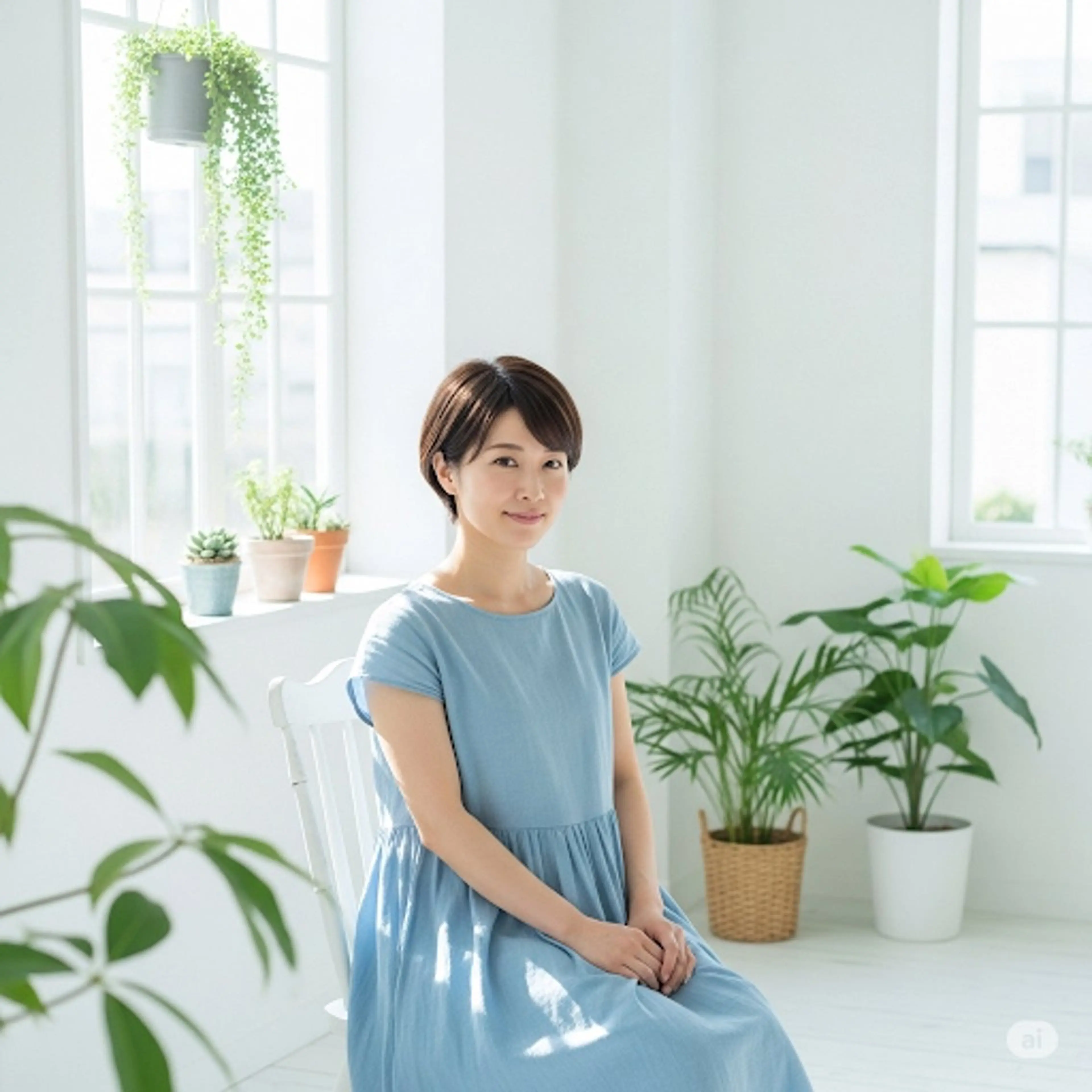 ショート カット ヘアカラー トリートメント ヘッドスパ ✂︎ ｼﾝﾀｸ ✂︎のヘアスタイル