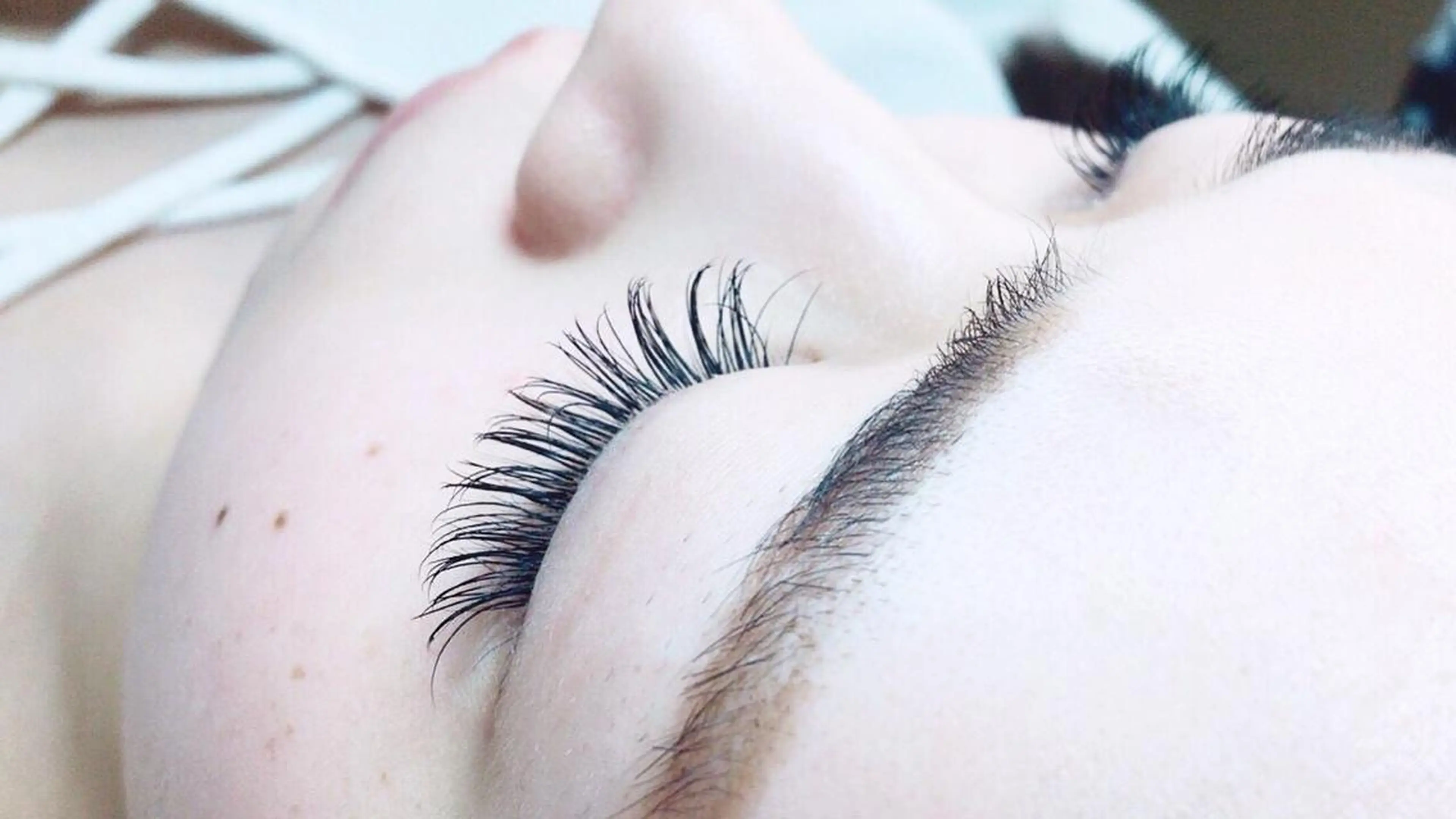 ロング カラー パーマ ヘアアレンジ キッズ ネイル マツエク・マツパ brille ~eyelash~のマツエク・マツパデザイン