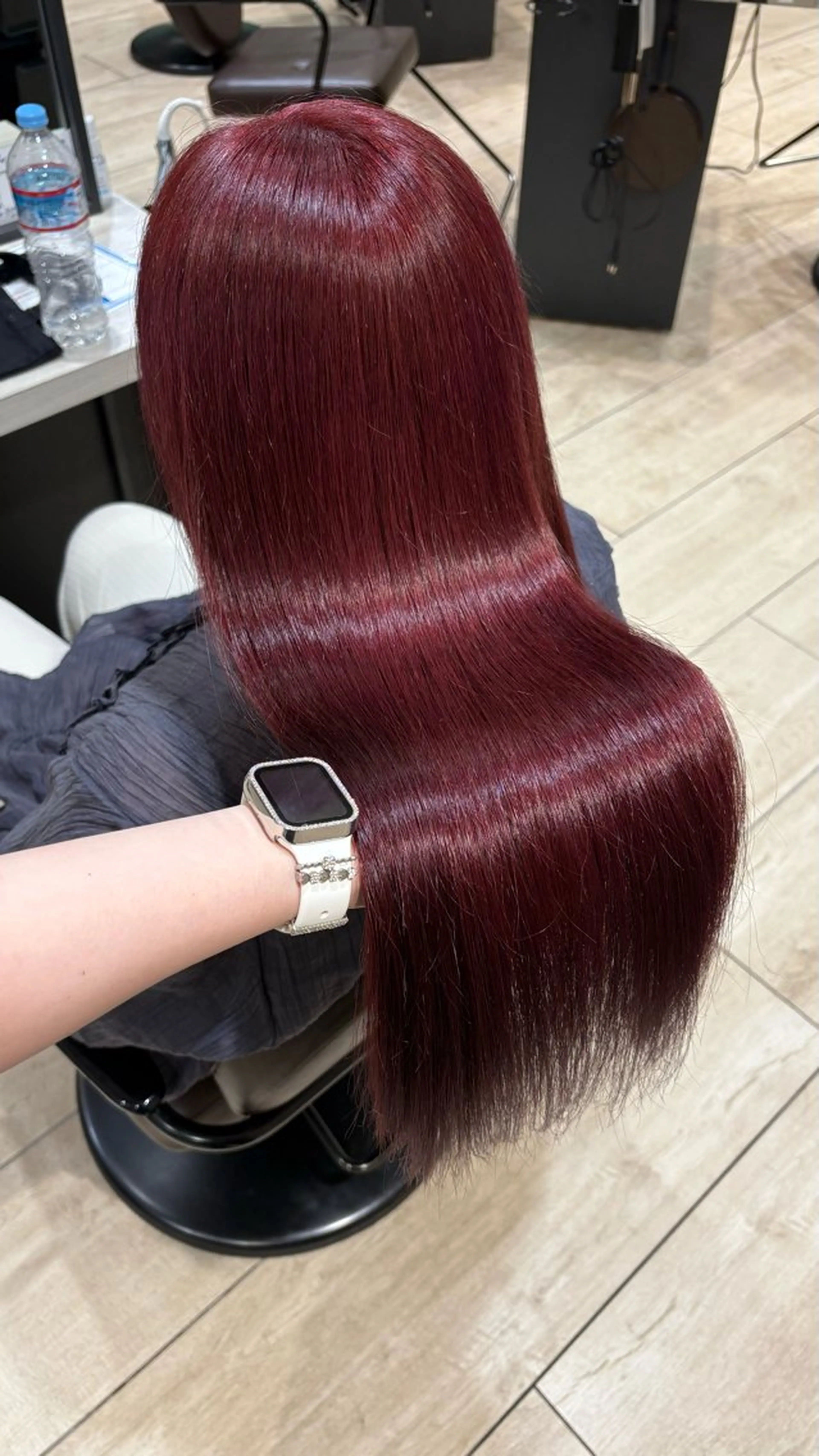 カラー ピンクカラー nozomi ‎‎🤍のヘアスタイル