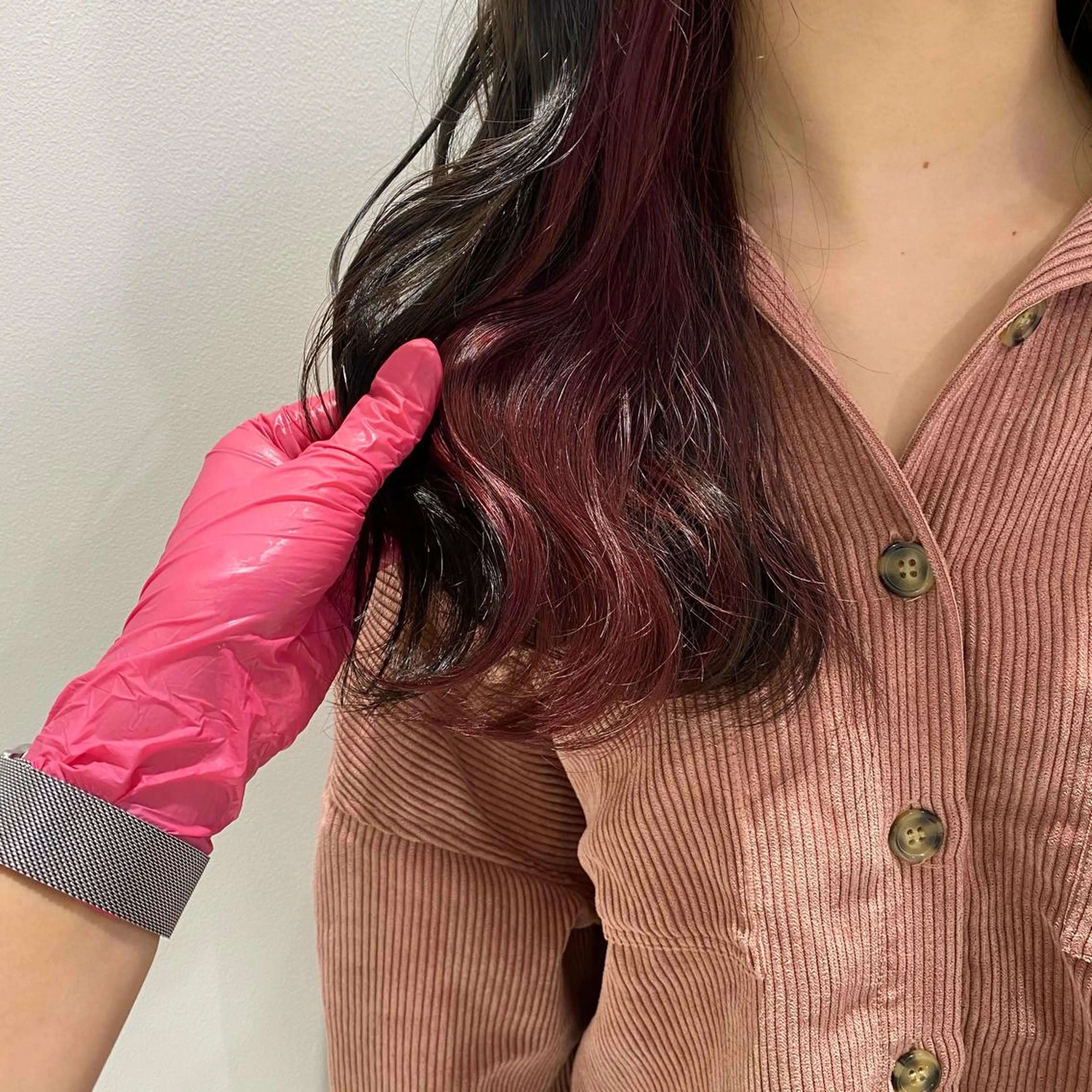 セミロング カラー ヘアアレンジ GOTODAY shair salon 横浜mare店所属・透明感抜群カラー mai🍑♡のヘアスタイル