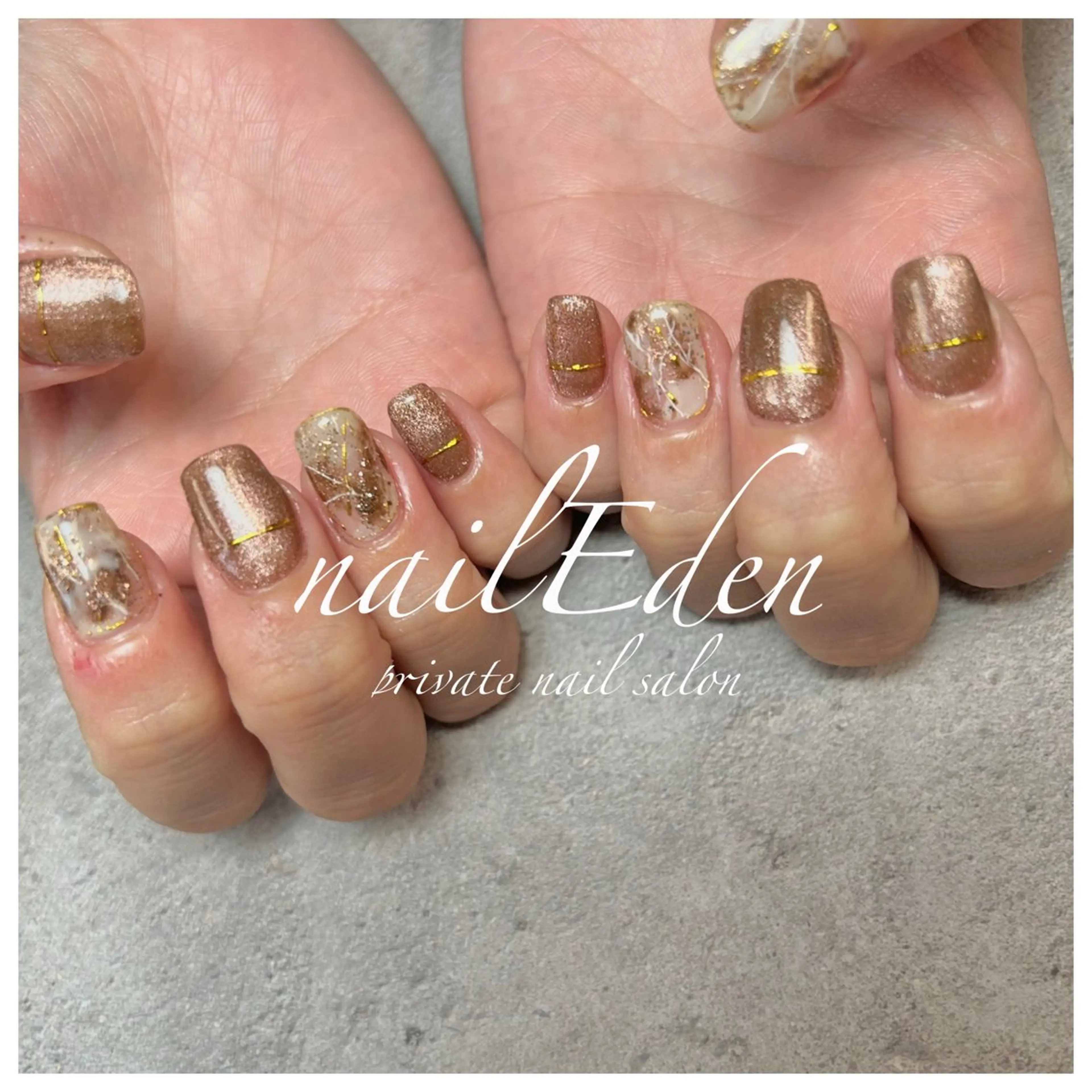 ネイル 持ち込み Eden　private nail saron所属・Eden ♾️のネイルデザイン