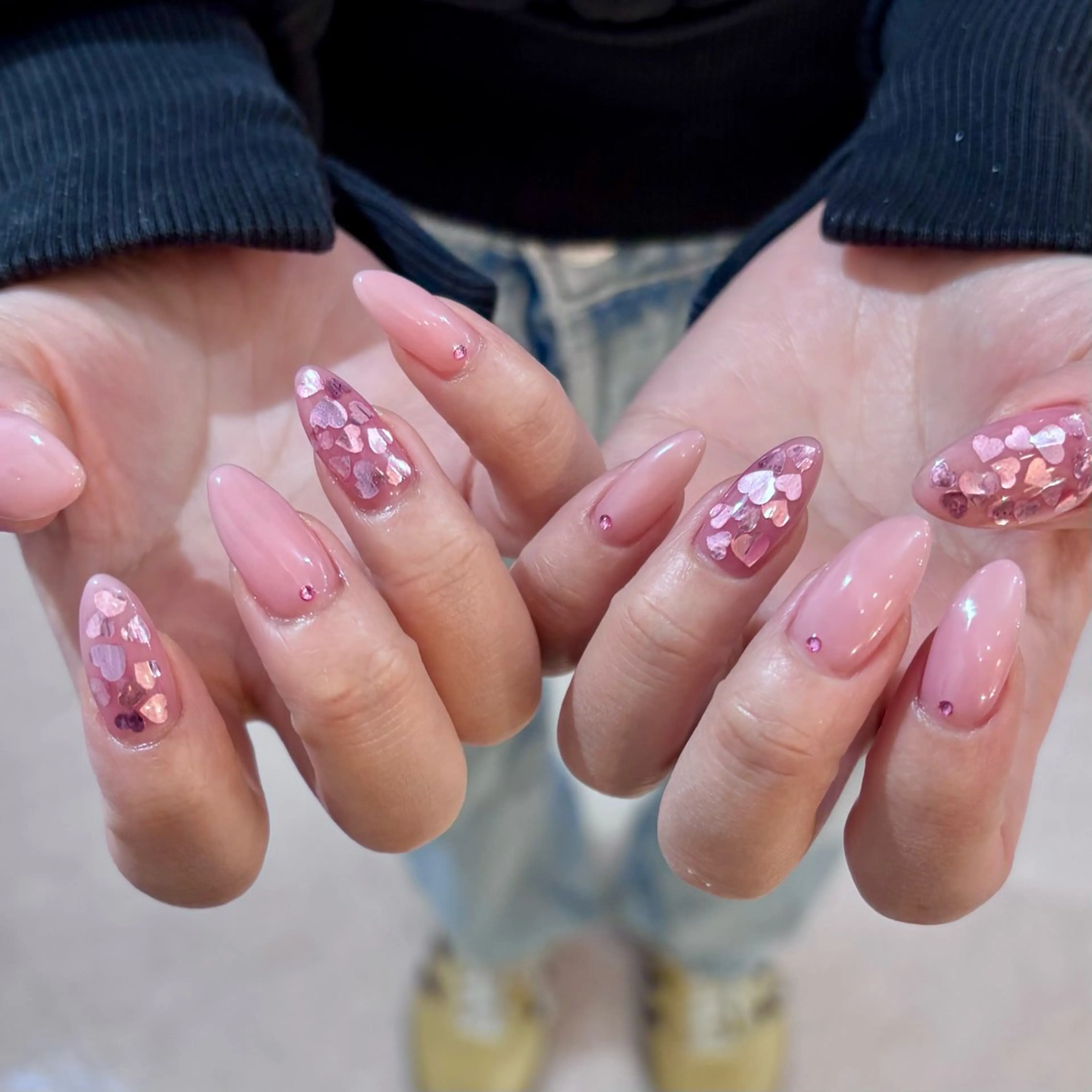 ネイル ハート CLALA Makoのネイルデザイン