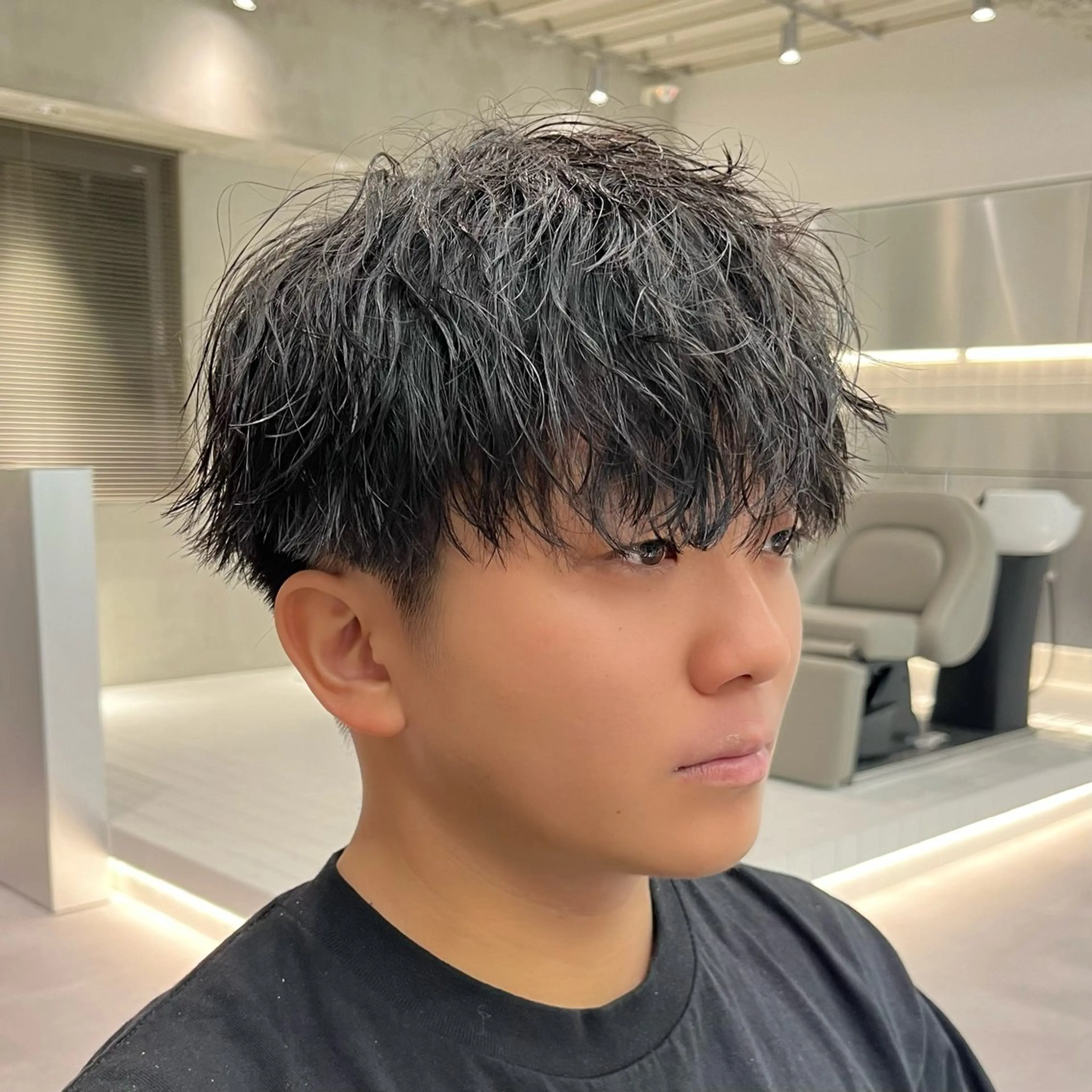 \\🔥メンズクーポン🔥//メンズカット×パーマ【再現性の高いパーマで毎朝のセットを楽にできます!!】の写真