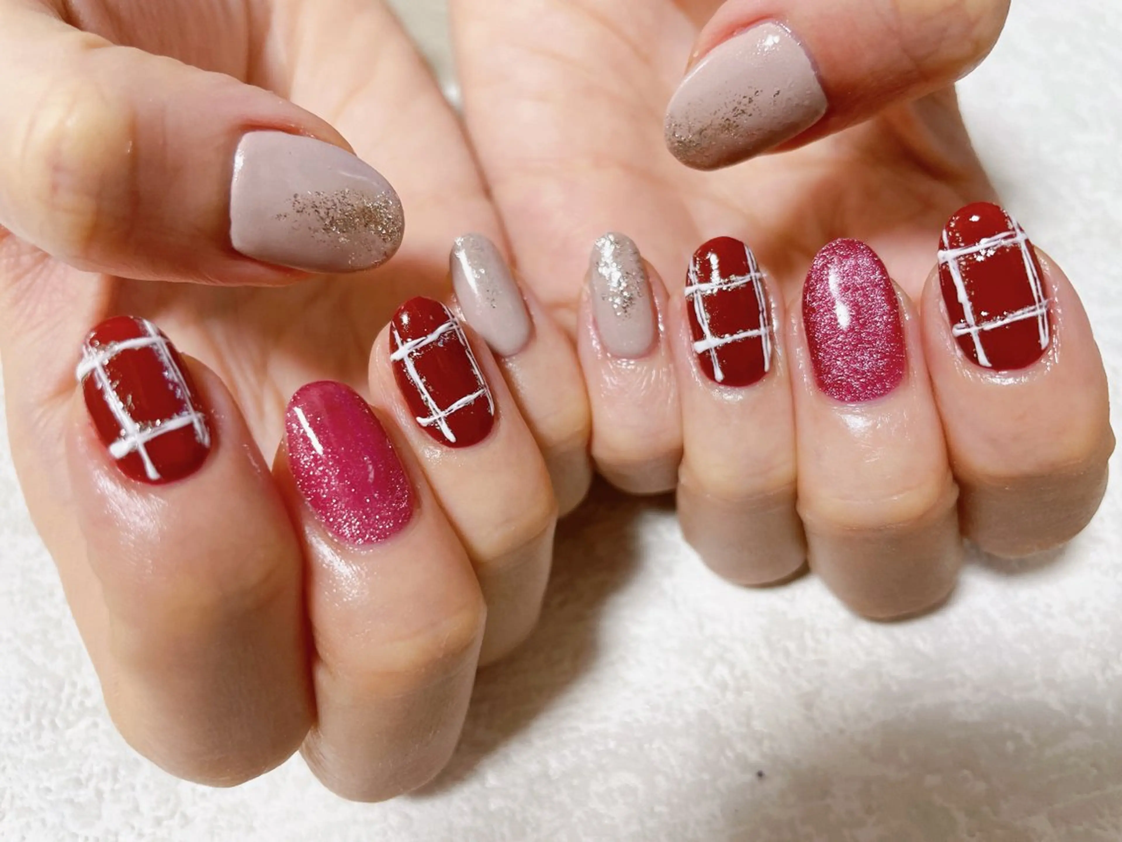 ネイル ジェルネイル 韓国ネイル メンズネイル パラジェル ブライダルネイル Mogu nail 二子玉川のネイルデザイン