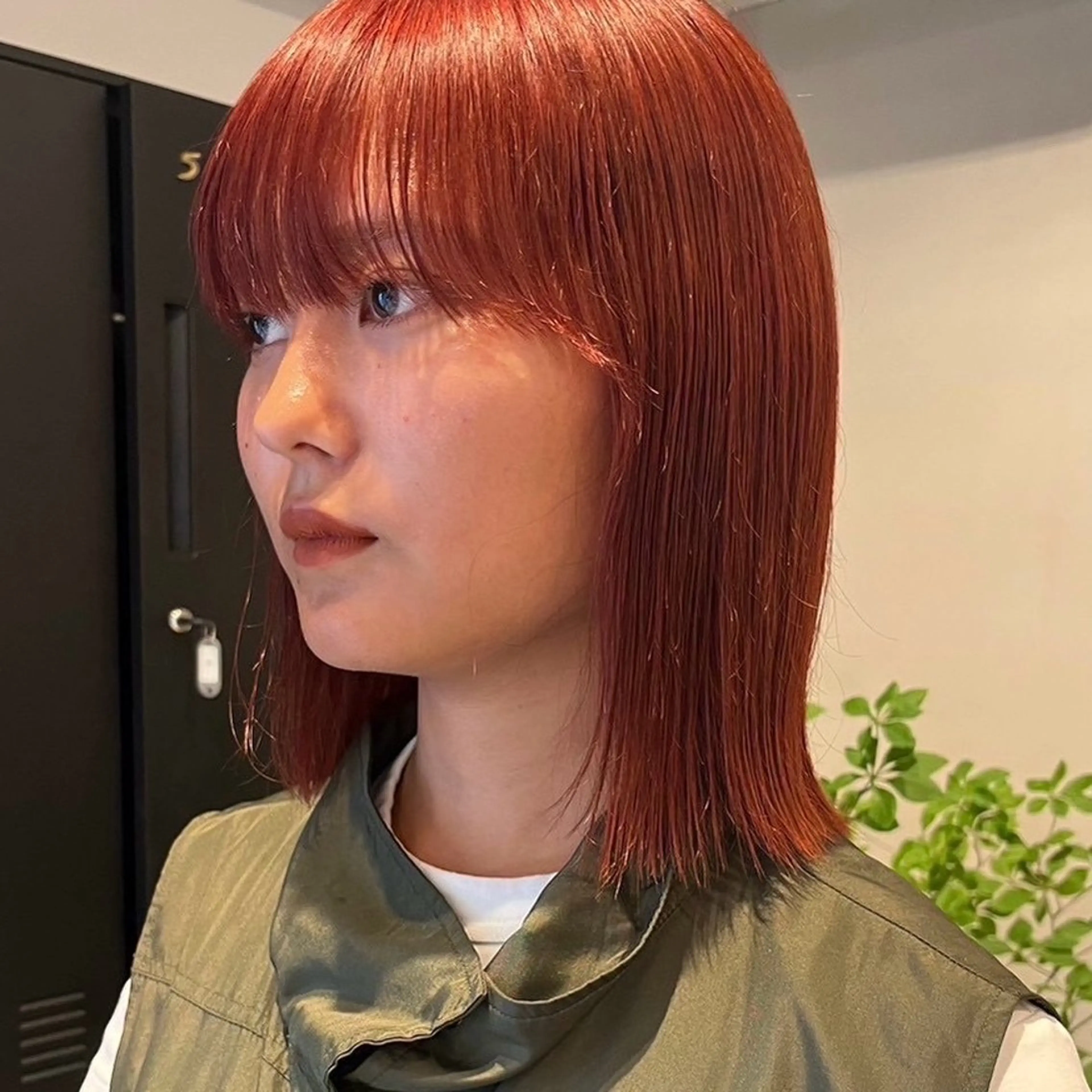 セミロング カラー ブリーチカラー特化 🌱/渡邉日向のヘアスタイル