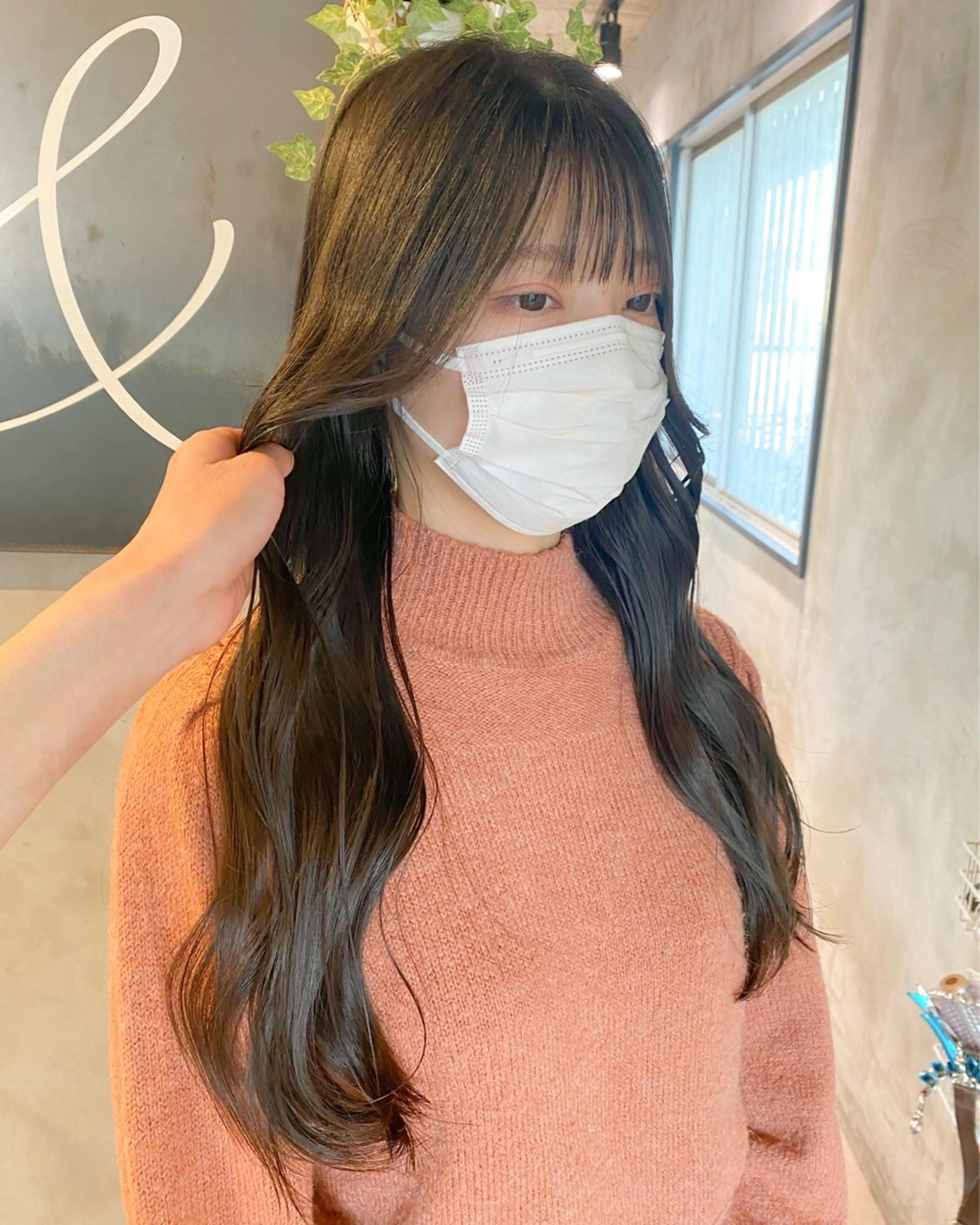 ロング カラー 透明感カラー ♠️暗髪レイヤー♠️ 中山唯斗のヘアスタイル