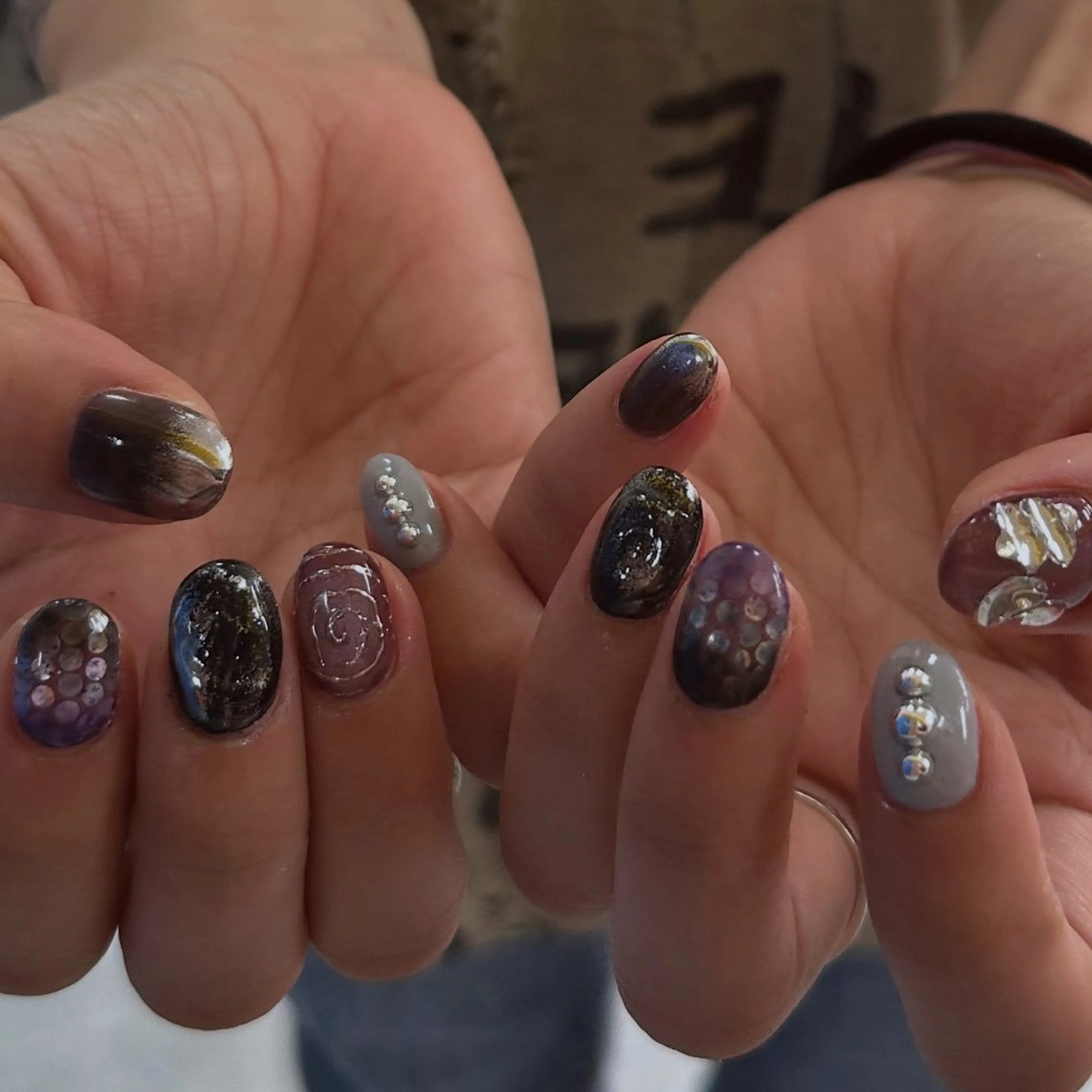 ネイル ハンドネイル フットネイル YukaRyu /個性派デザインのネイルデザイン